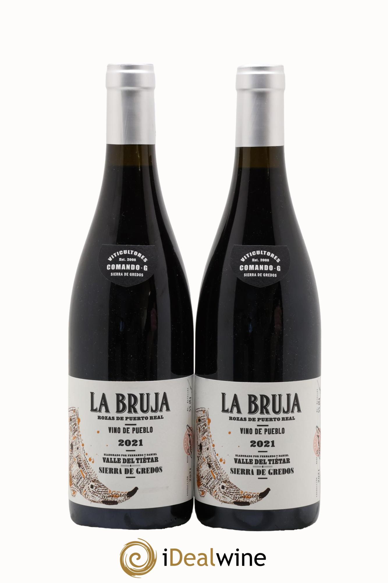 Vinos de Madrid DO Comando G La Bruja de Rozas 2021 - Lot de 2 bouteilles - 0