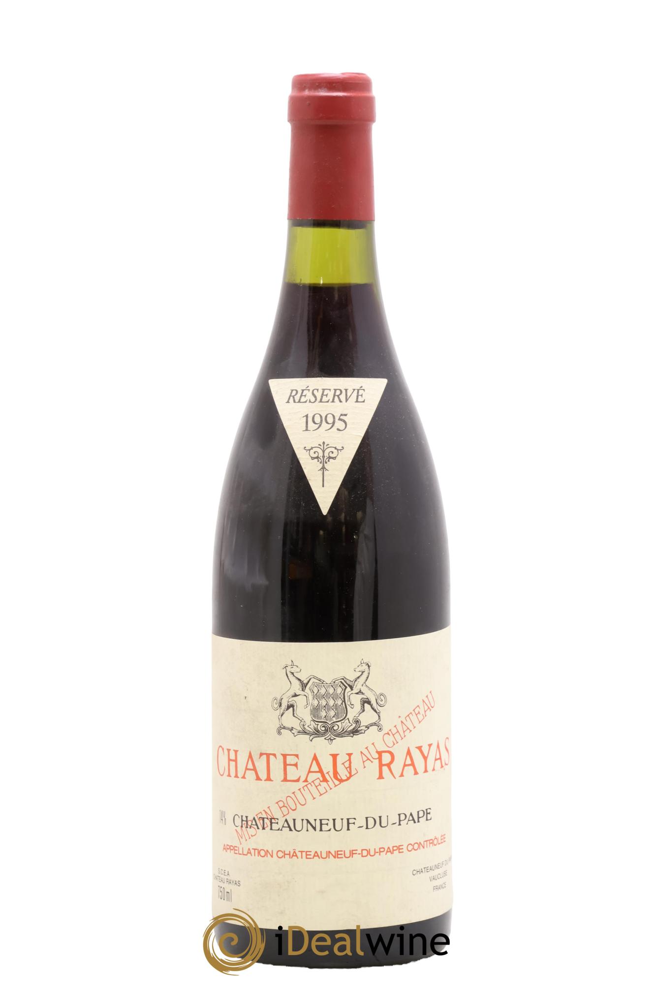 Châteauneuf-du-Pape Château Rayas Emmanuel Reynaud 1995 - Lot of 1 bottle - 0