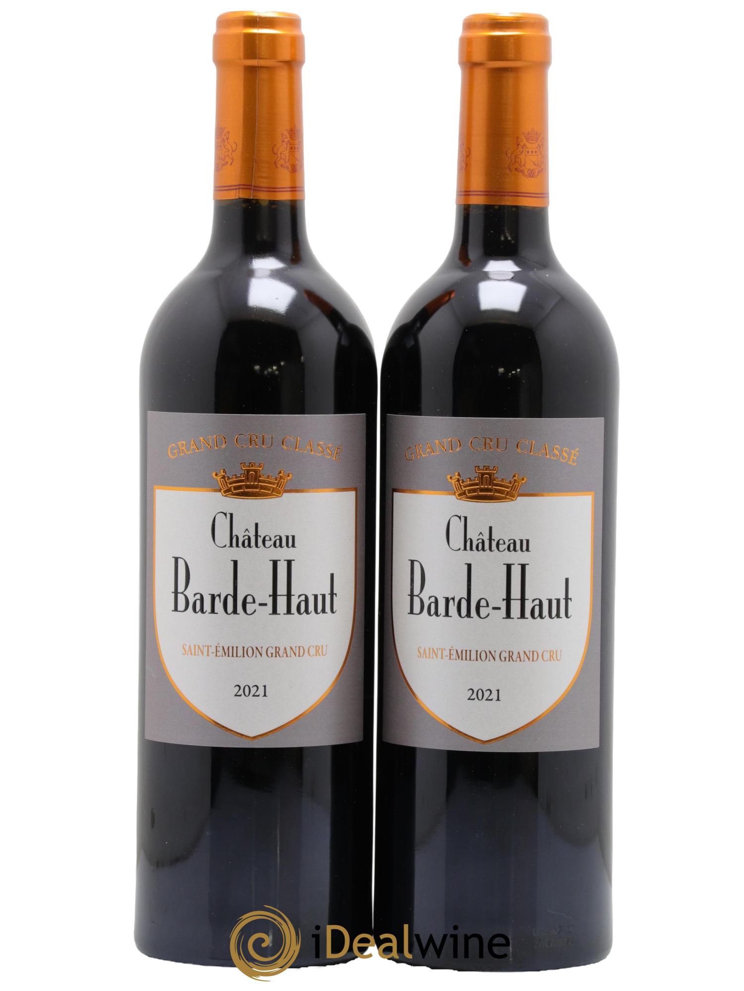 Château Barde Haut Grand Cru Classé 2021 - Lot of 2 bottles - 0
