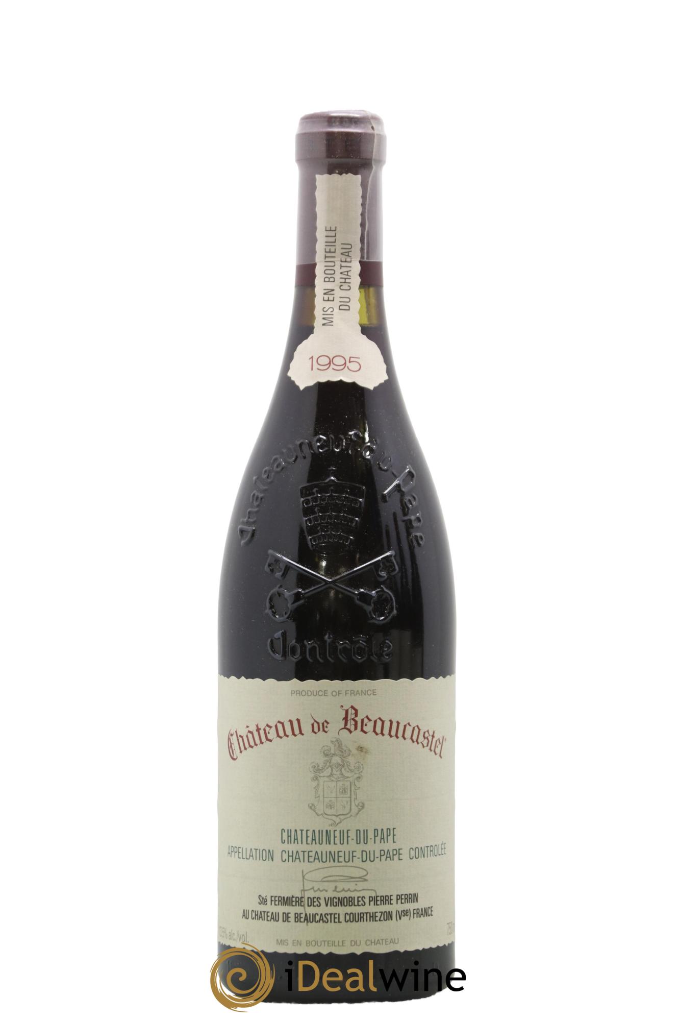 Châteauneuf-du-Pape Château de Beaucastel Famille Perrin 1995 - Lotto di 1 bottiglia - 0