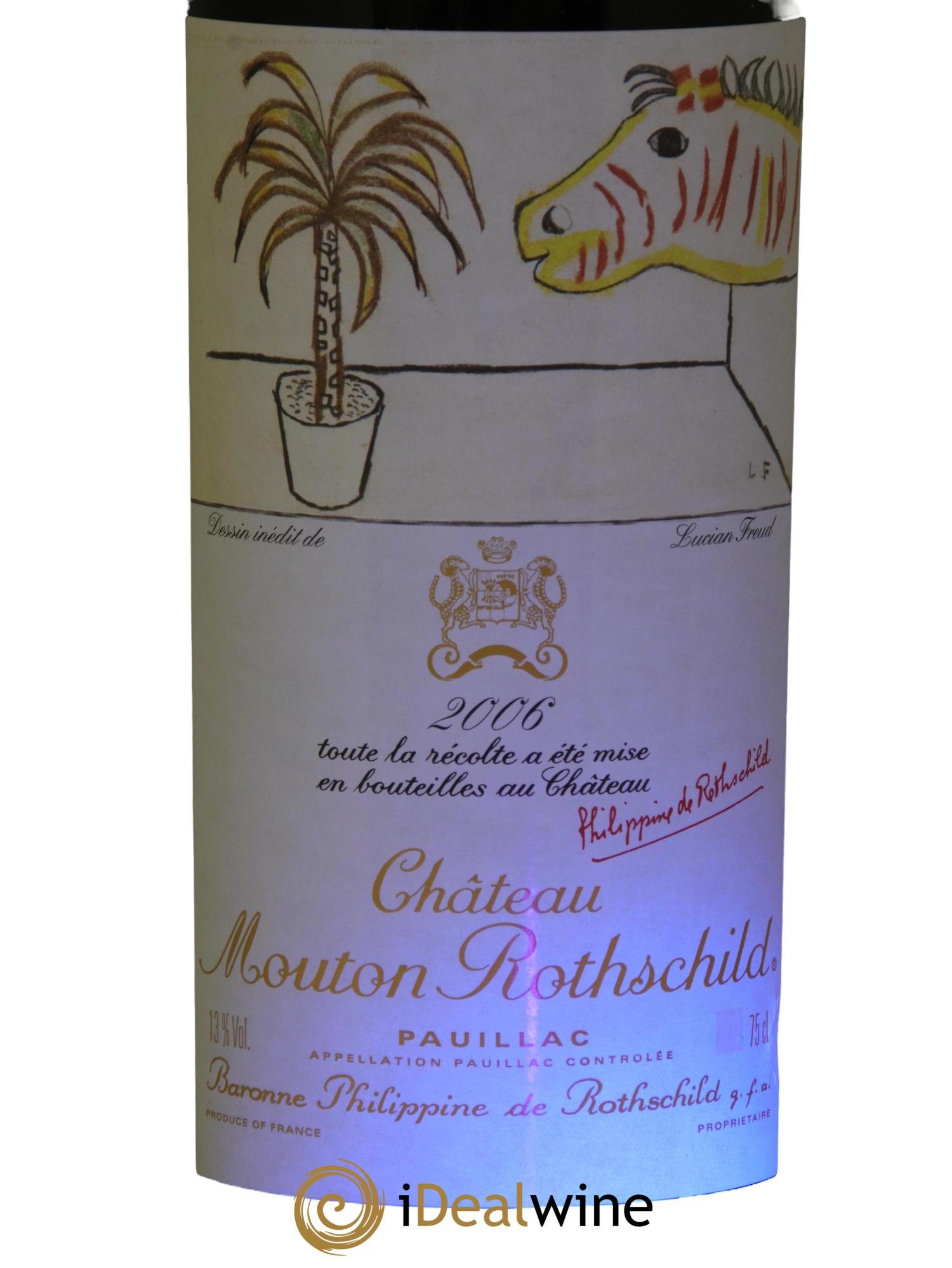 Château Mouton Rothschild 1er Grand Cru Classé 2006 - Lotto di 1 bottiglia - 2