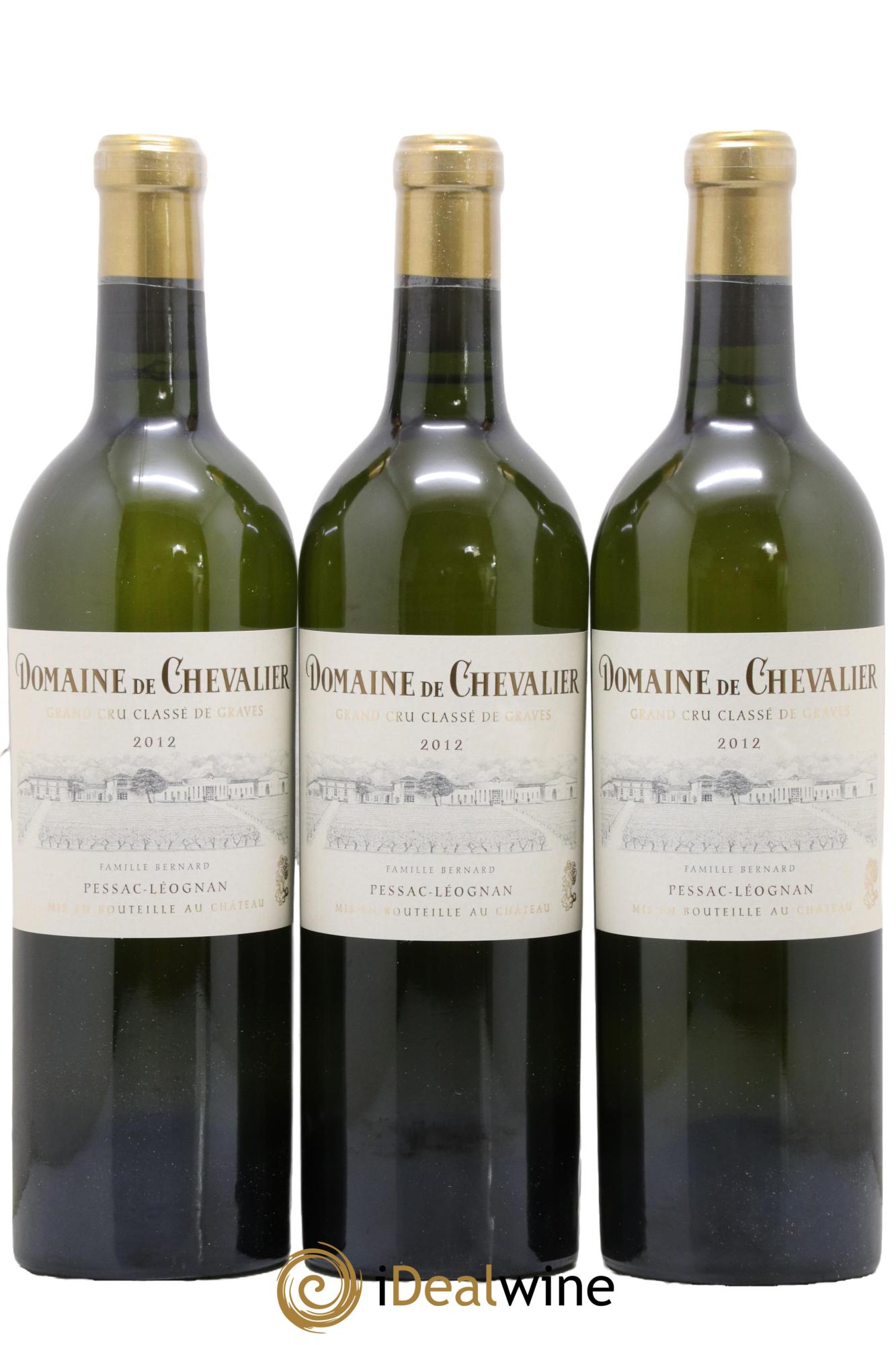 Domaine de Chevalier Cru Classé de Graves 2012 - Posten von 3 Flaschen - 0