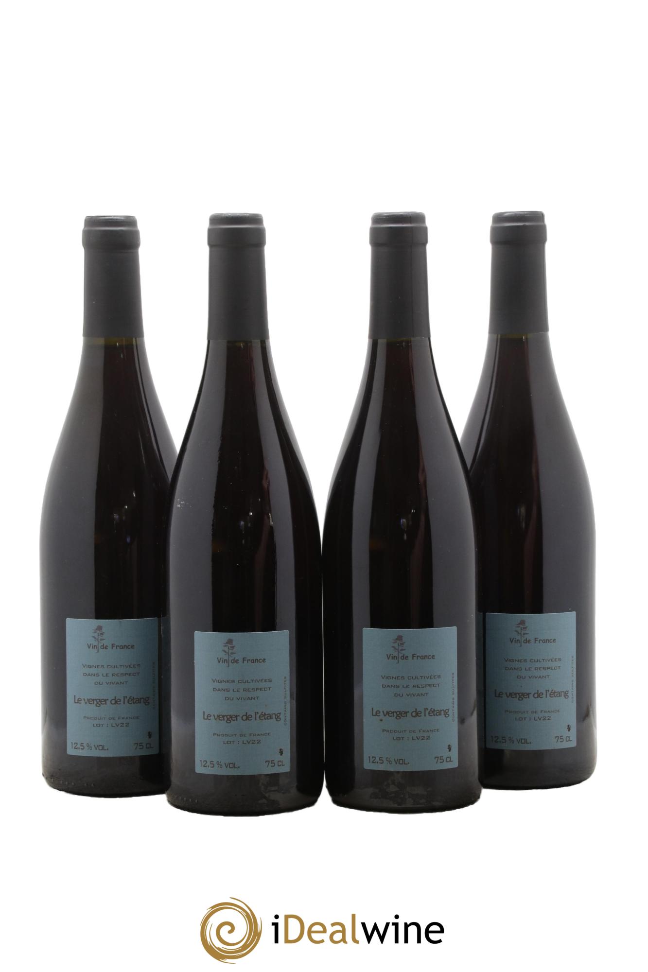 Vin de France Le Verger de l'Etang Benoit Courault 2022 - Lot de 4 bouteilles - 1