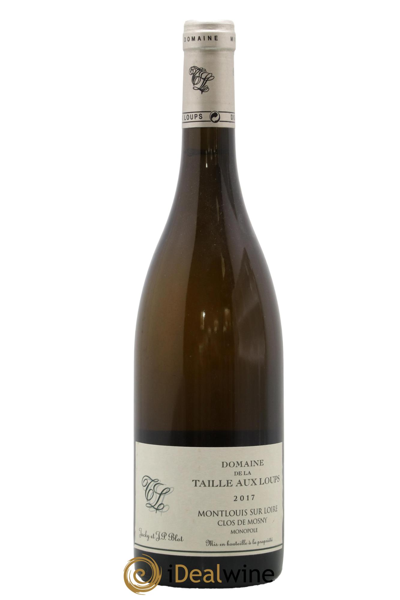 Montlouis-sur-Loire Clos de Mosny La Taille aux Loups - Jacky Blot 2017 - Lot de 1 bouteille - 0