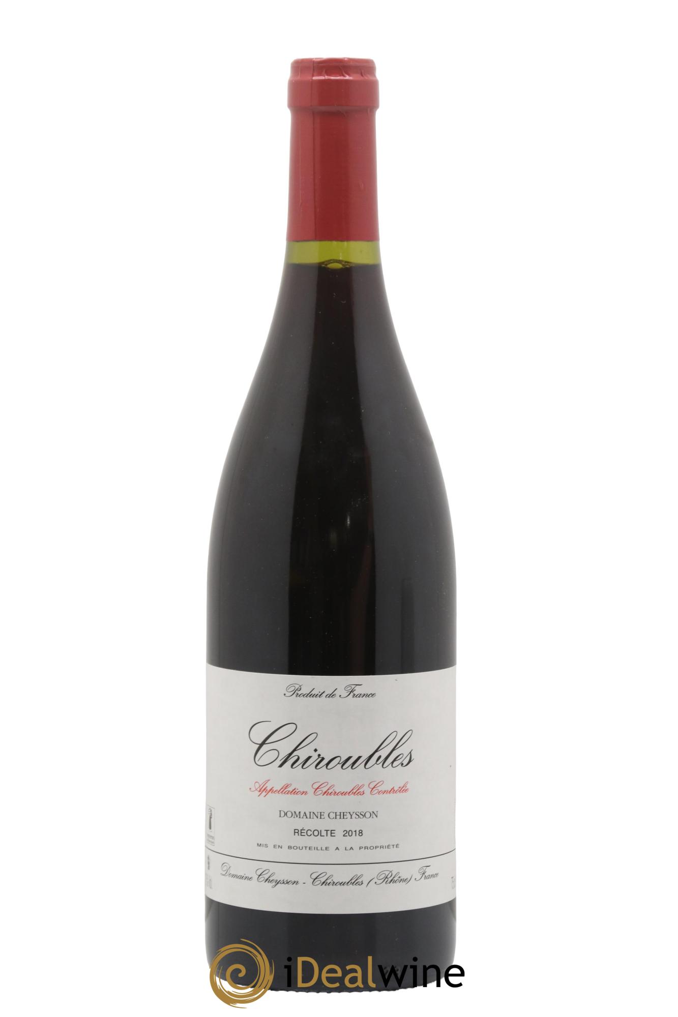 Chiroubles Domaine Cheysson 2018 - Posten von 1 Flasche - 0