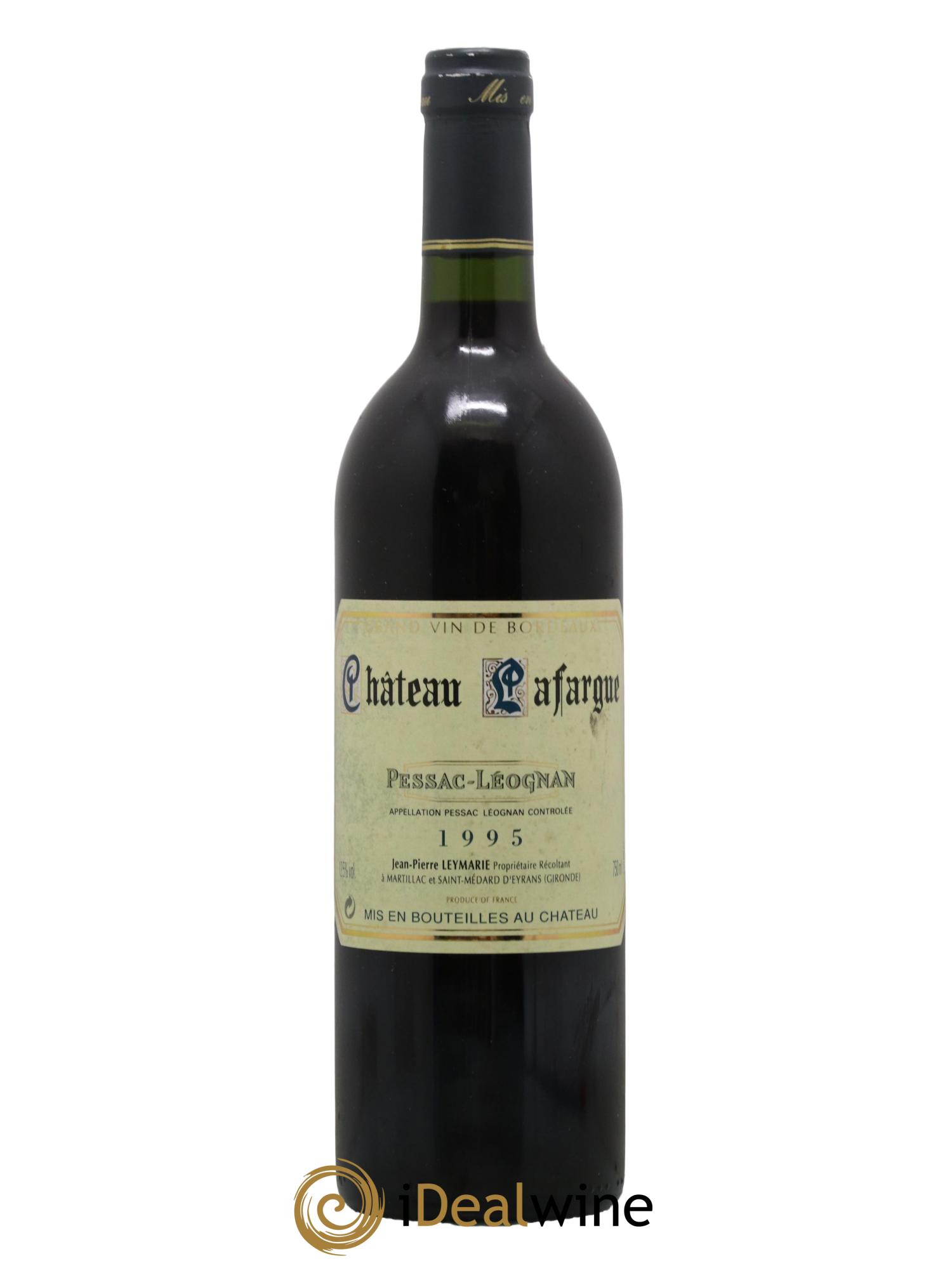Pessac-Léognan Chateau Lafarge 1995 - Lot de 1 bouteille - 0