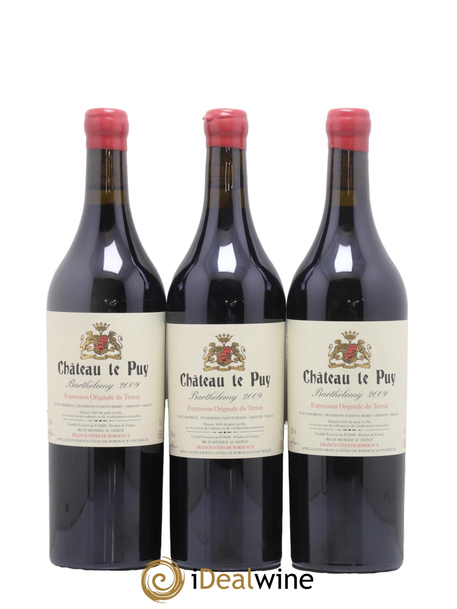 Le Puy - Cuvée Barthélemy 2009 - Lotto di 6 bottiglie - 1