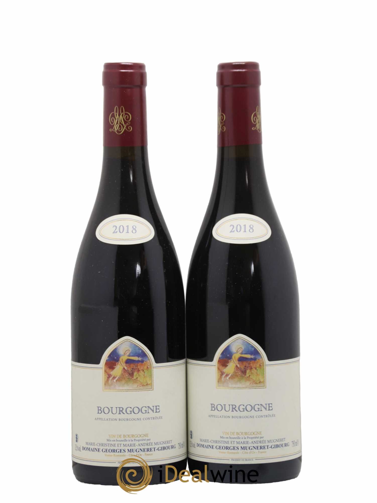 Bourgogne Mugneret-Gibourg (Domaine) 2018 - Lot de 2 bouteilles - 0