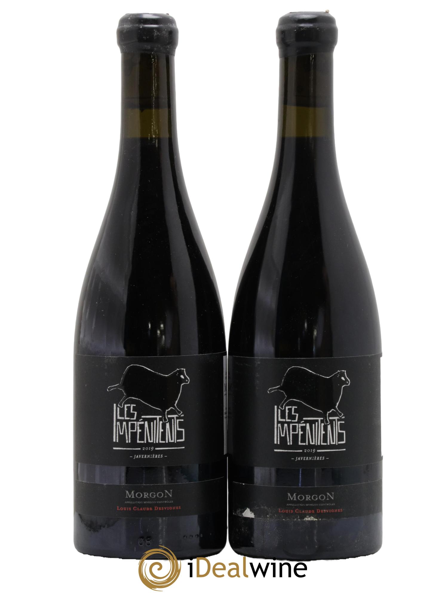 Morgon Javernières Les Impénitents Louis-Claude Desvignes 2019 - Lot de 2 bouteilles - 0
