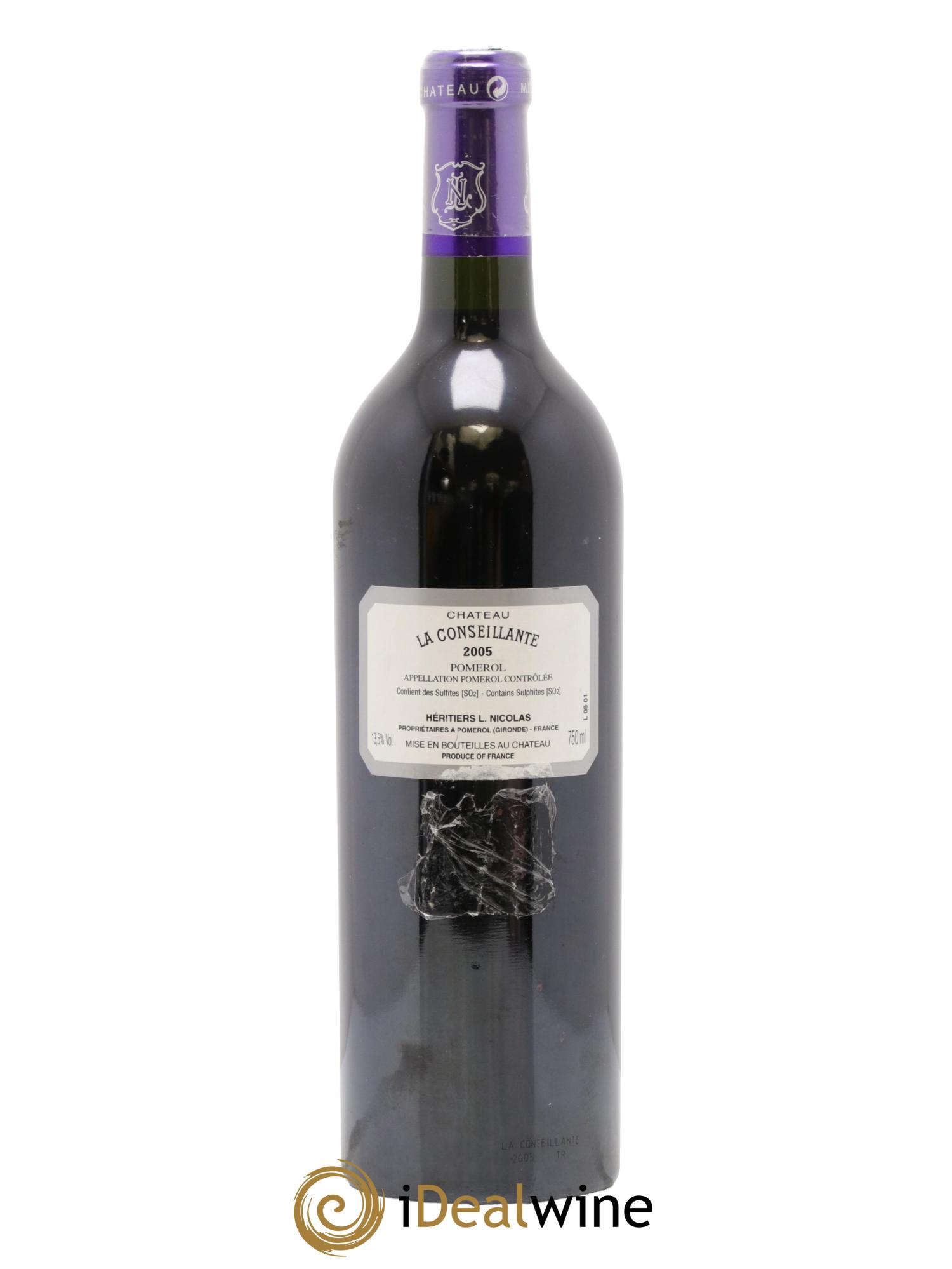 Château la Conseillante 2005 - Posten von 1 Flasche - 1