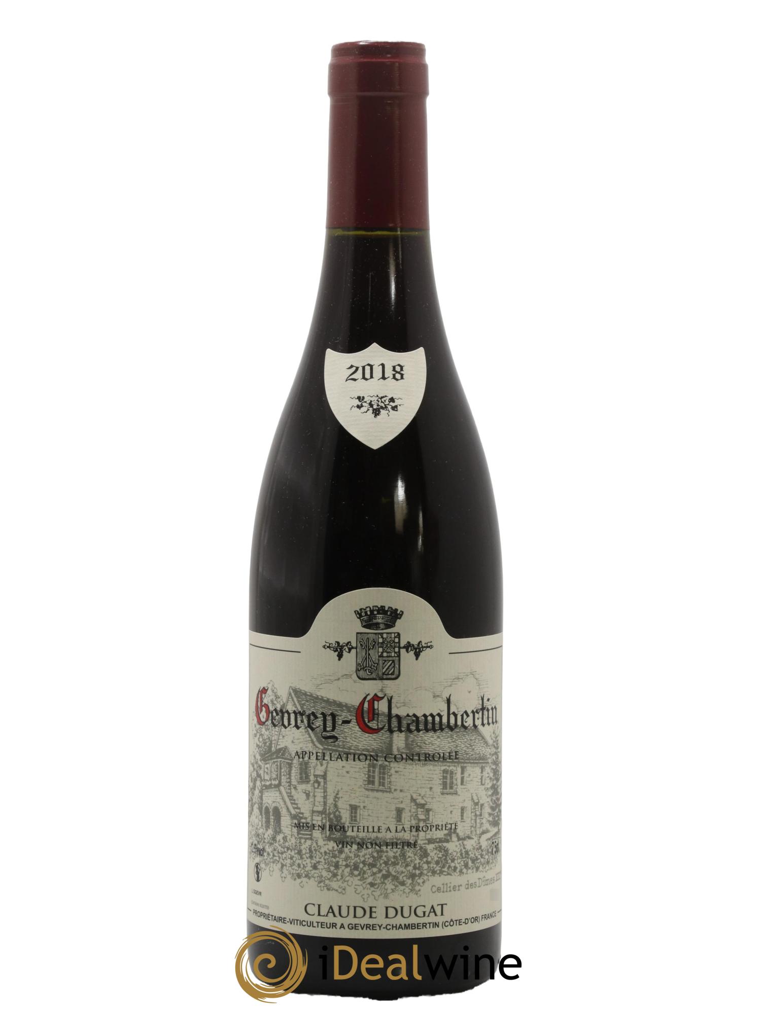 Gevrey-Chambertin Claude Dugat 2018 - Posten von 1 Flasche - 0