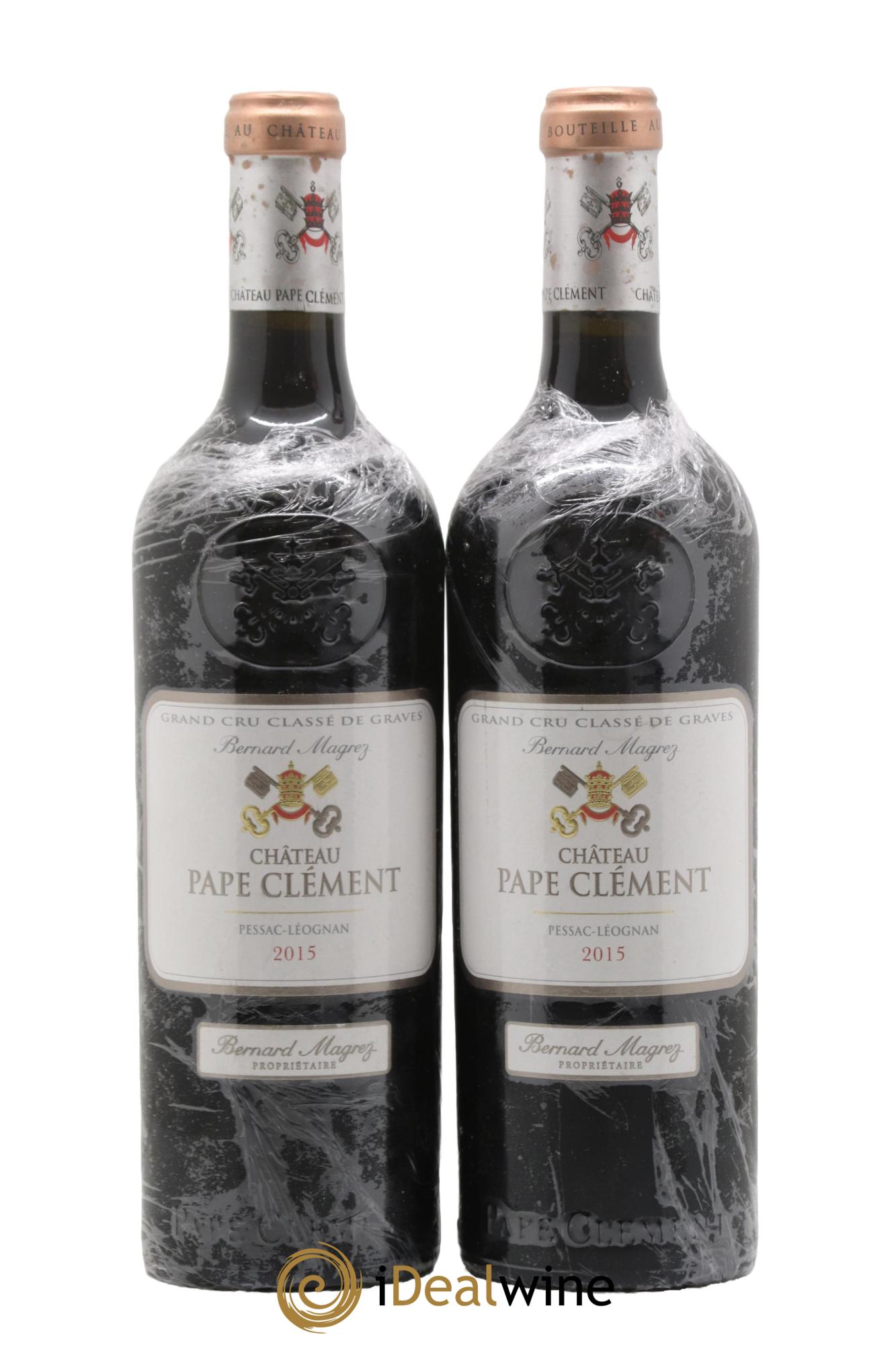 Château Pape Clément Cru Classé de Graves 2015 - Lot de 2 bouteilles - 0