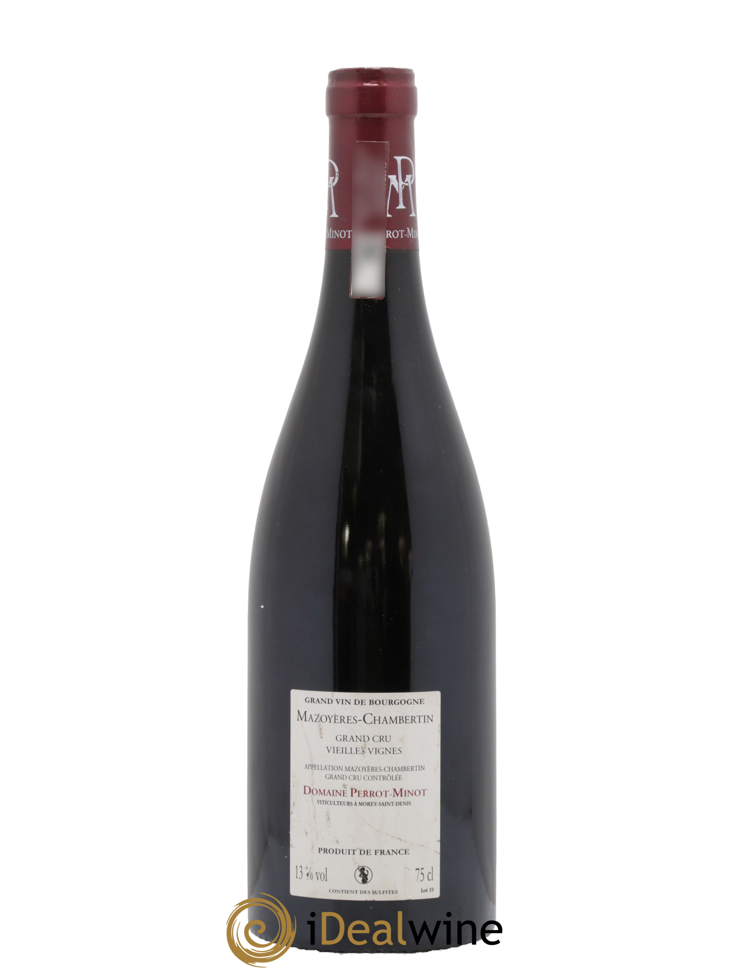 Mazoyères-Chambertin Grand Cru Vieilles Vignes Perrot-Minot 2015 - Lot de 1 bouteille - 1