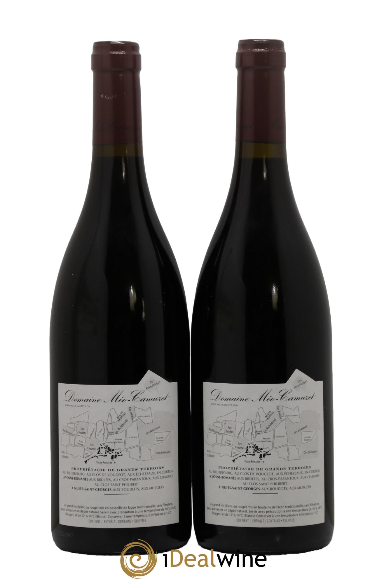 Clos de Vougeot Grand Cru Méo-Camuzet (Domaine) 2015 - Lotto di 2 bottiglie - 1
