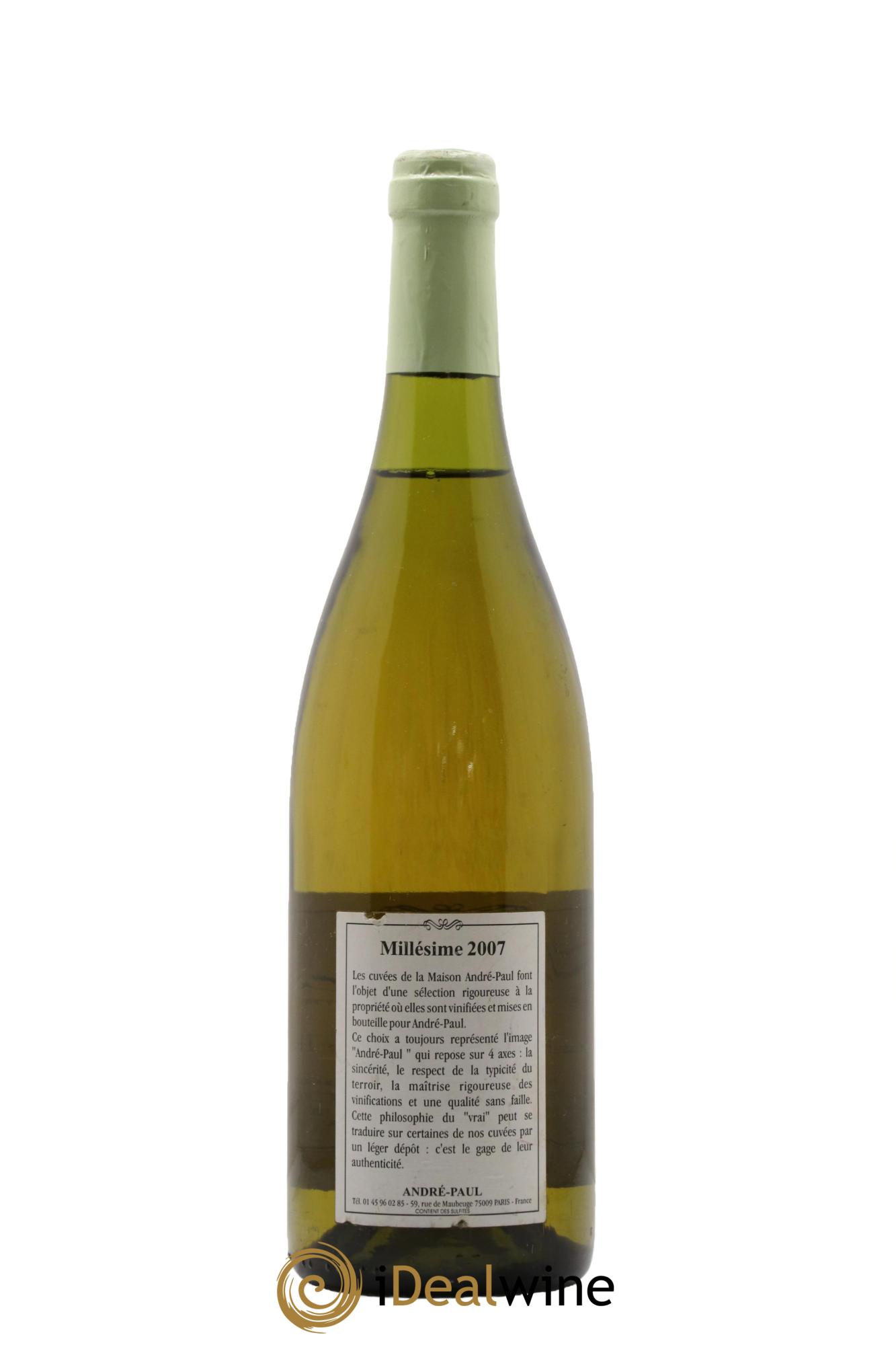 Meursault Le Pre de Manche Domaine Boyer-Martenot 2007 - Lot de 1 bouteille - 1