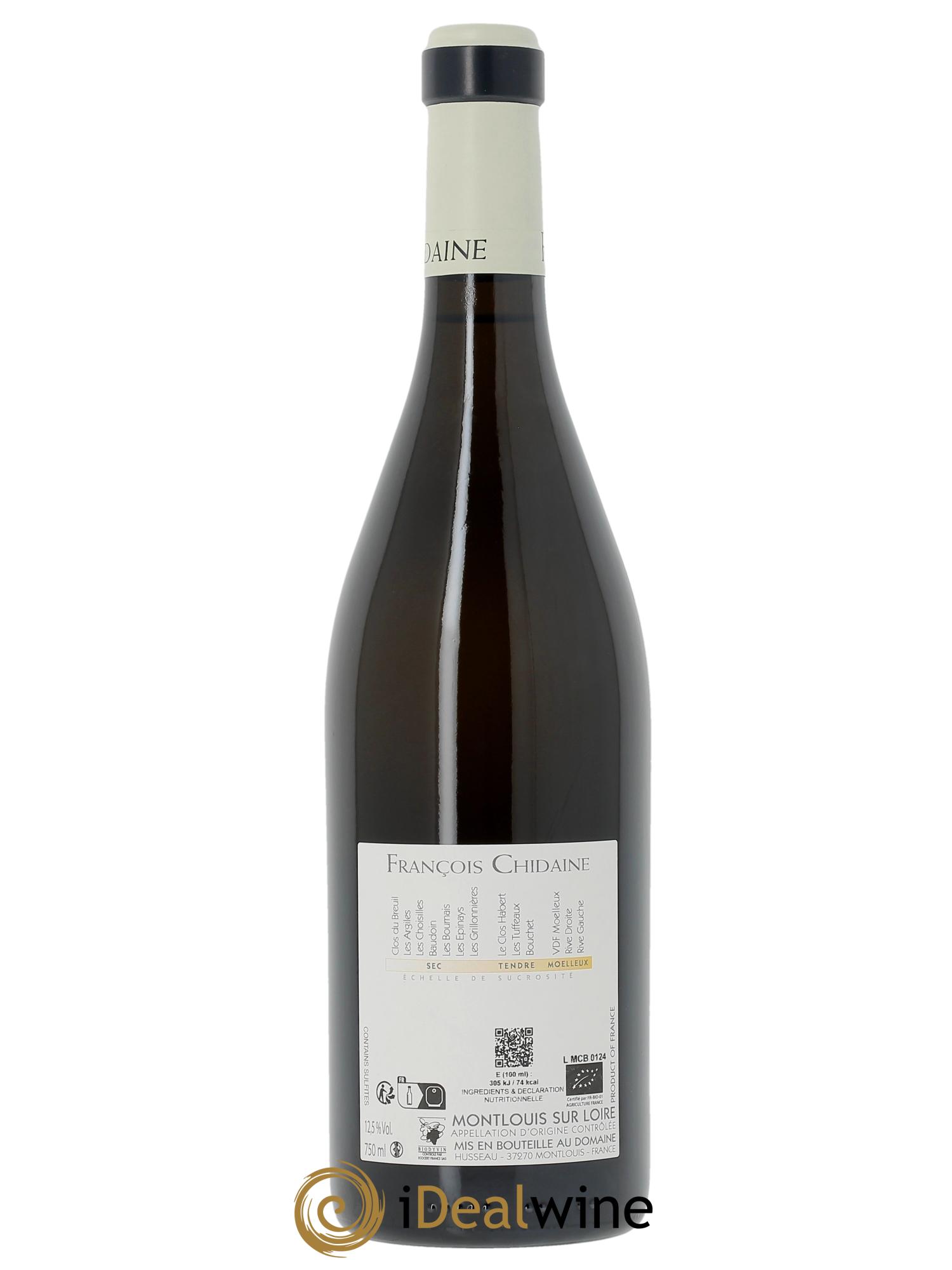 Montlouis-sur-Loire Clos du Breuil François Chidaine  2024 - Lotto di 1 bottiglia - 1