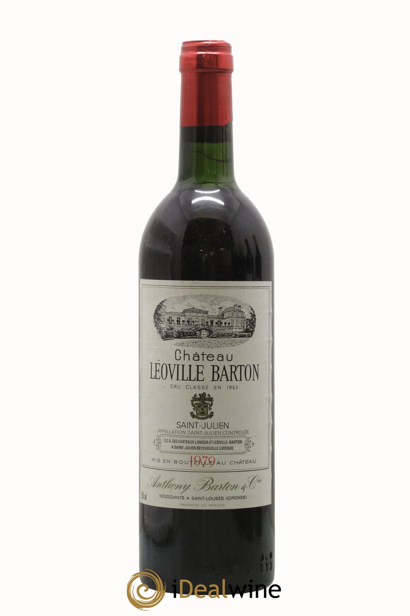 Château Léoville Barton 2ème Grand Cru Classé 1979 - Lot de 1 bouteille - 0