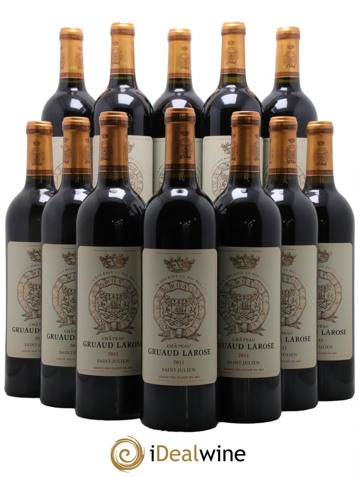 Château Gruaud Larose 2ème Grand Cru Classé 2011 - Lot de 12 bouteilles - 0