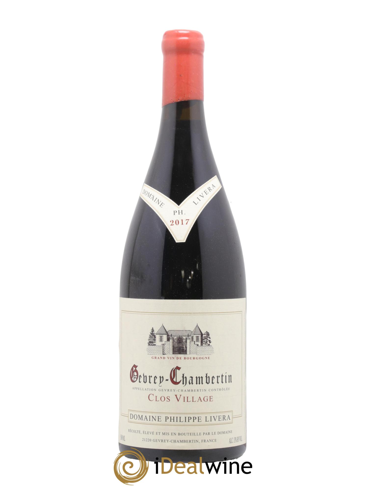 Gevrey-Chambertin Clos Village Tilleuls (Domaine des) - Philippe Livera 2017 - Lotto di 1 magnum - 0