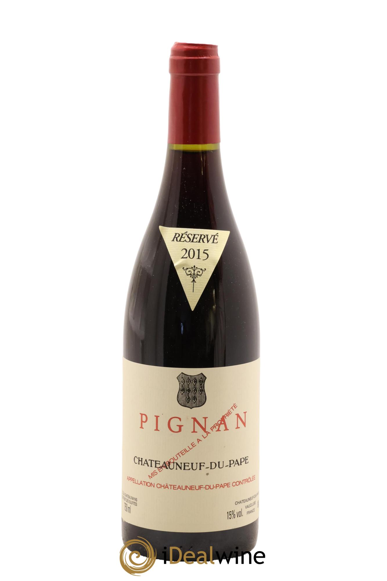 Châteauneuf-du-Pape Pignan Emmanuel Reynaud 2015 - Posten von 1 Flasche - 0
