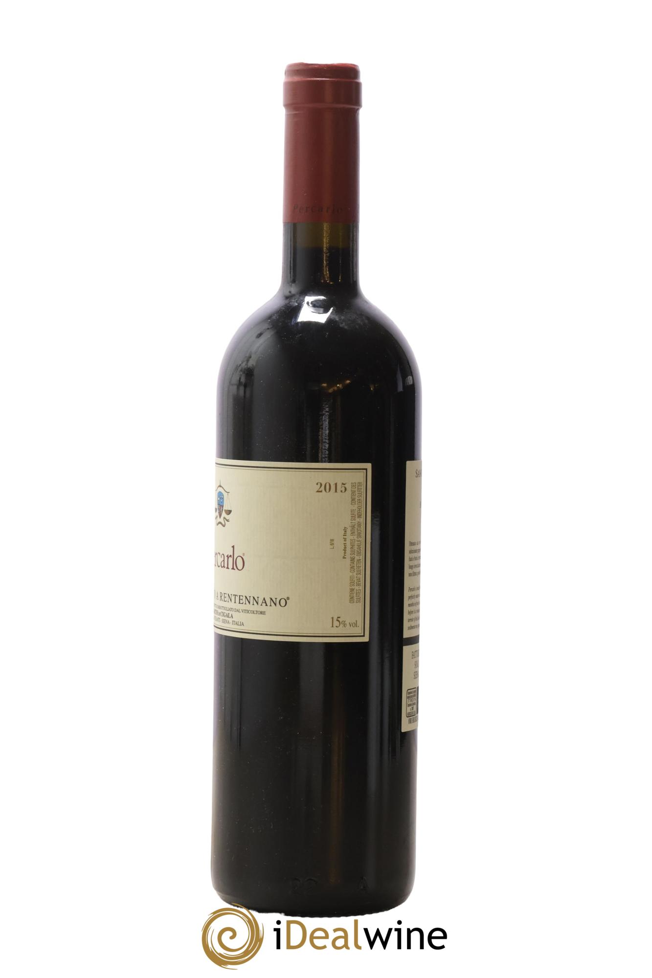 Toscana IGT San Giusto a Rentennano Percarlo Famille Martini di Cigala 2015 - Lot of 1 bottle - 1