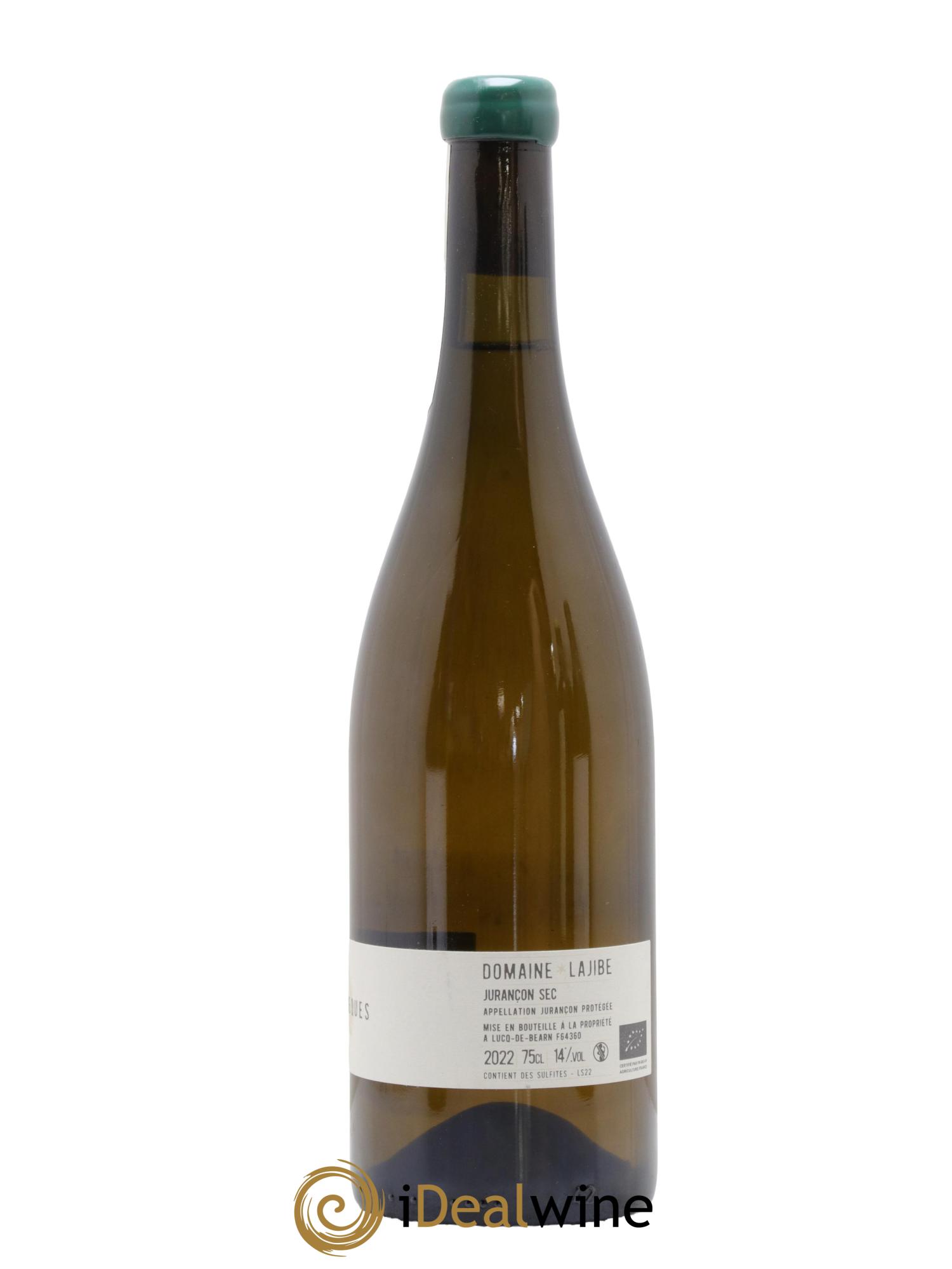 Jurançon sec Serres-Seques Domaine Lajibe - Jean-Baptiste Semmartin 2022 - Posten von 1 Flasche - 1