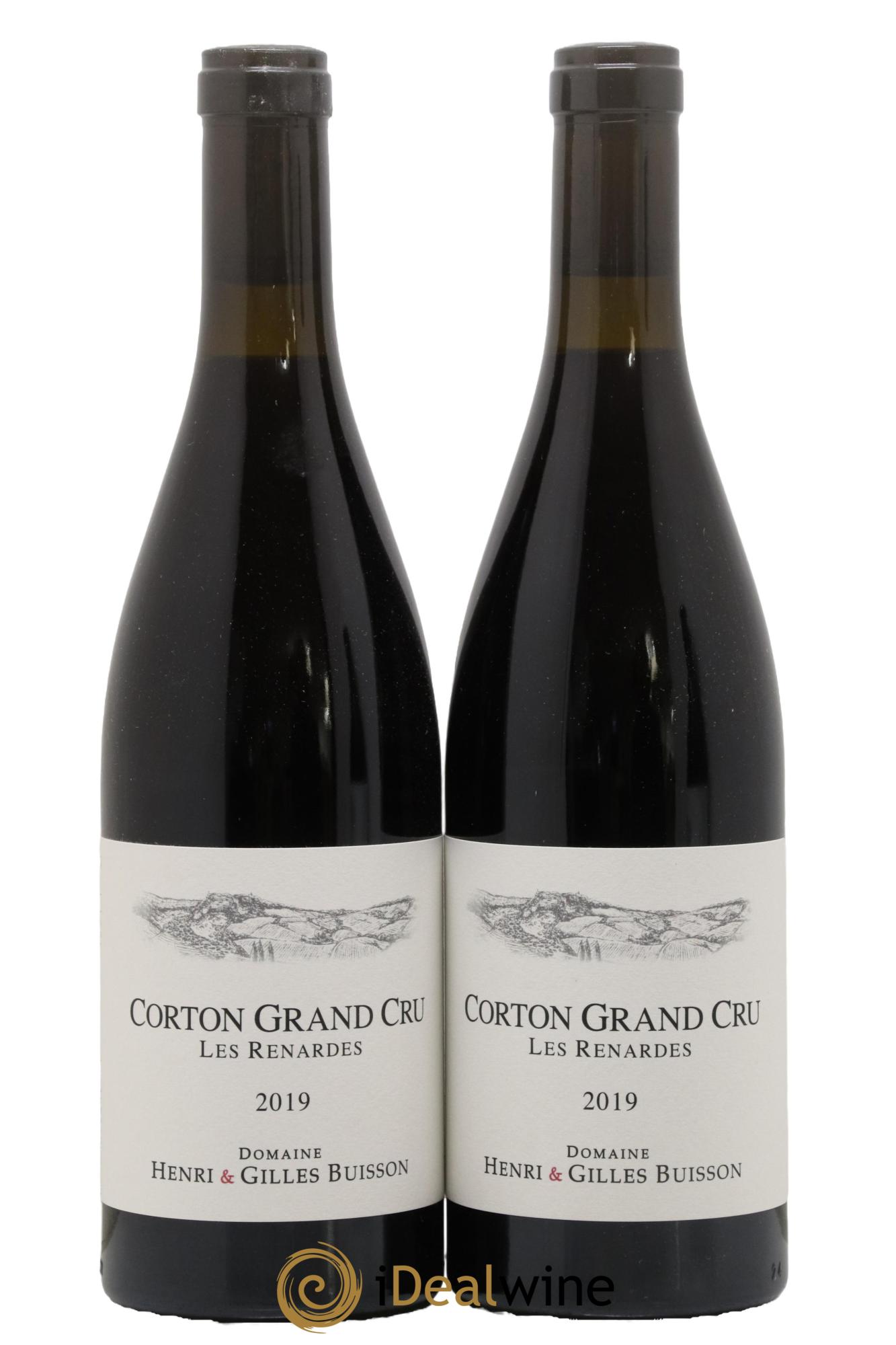 Corton Grand Cru Les Renardes Henri et Gilles Buisson (Domaine)  2019 - Lotto di 2 bottiglie - 0