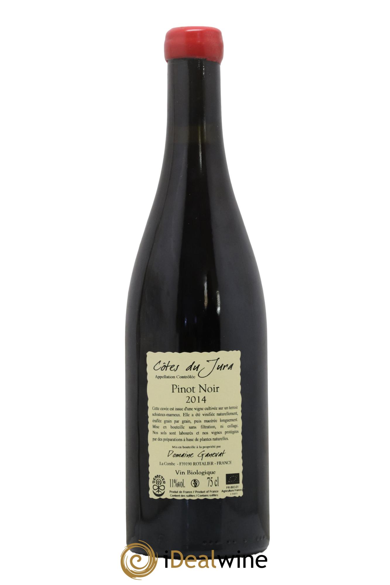 Côtes du Jura Julien En Billat Jean-François Ganevat (Domaine) 2014 - Lot de 1 bouteille - 1