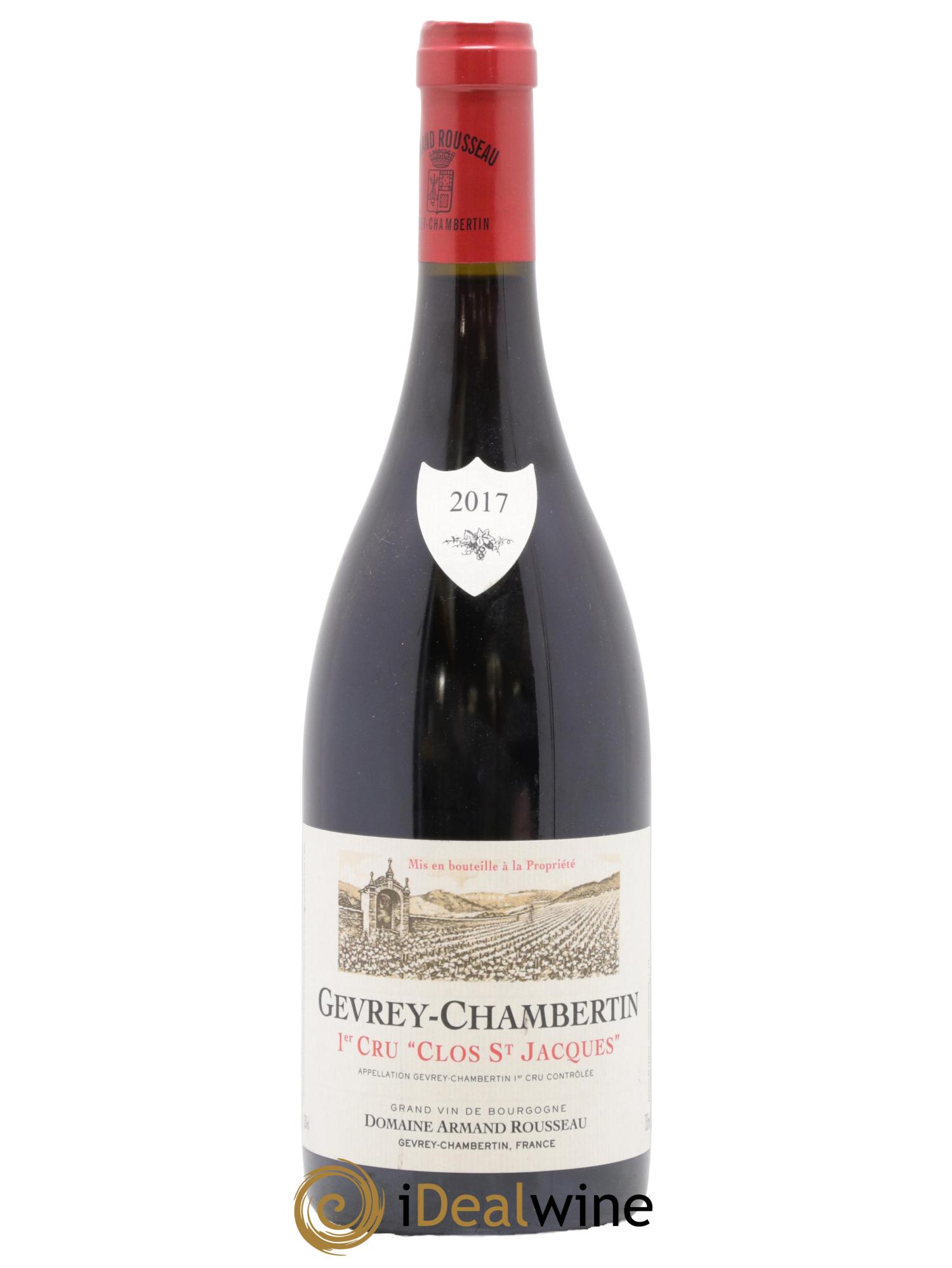 Gevrey-Chambertin 1er Cru Clos Saint-Jacques Armand Rousseau (Domaine) 2017 - Posten von 1 Flasche - 0
