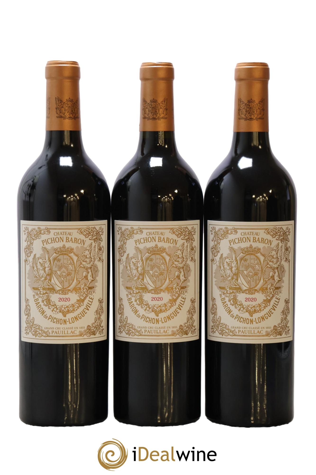 Pichon Longueville Baron 2ème Grand Cru Classé 2020 - Lot de 6 bouteilles - 1