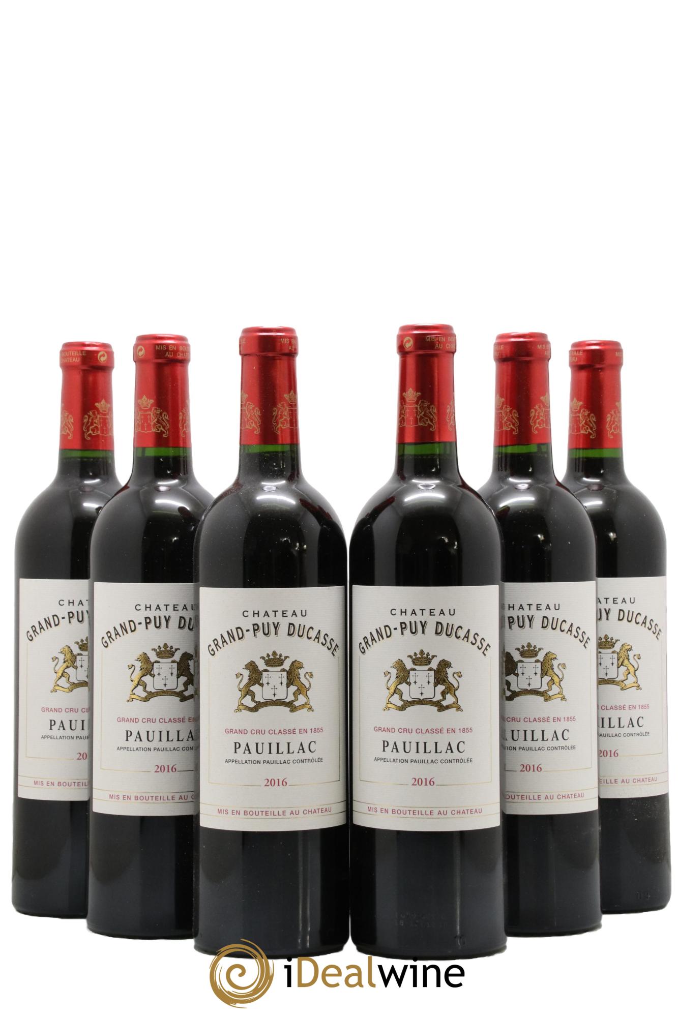 Château Grand Puy Ducasse 5ème Grand Cru Classé 2016 - Lot of 6 bottles - 0