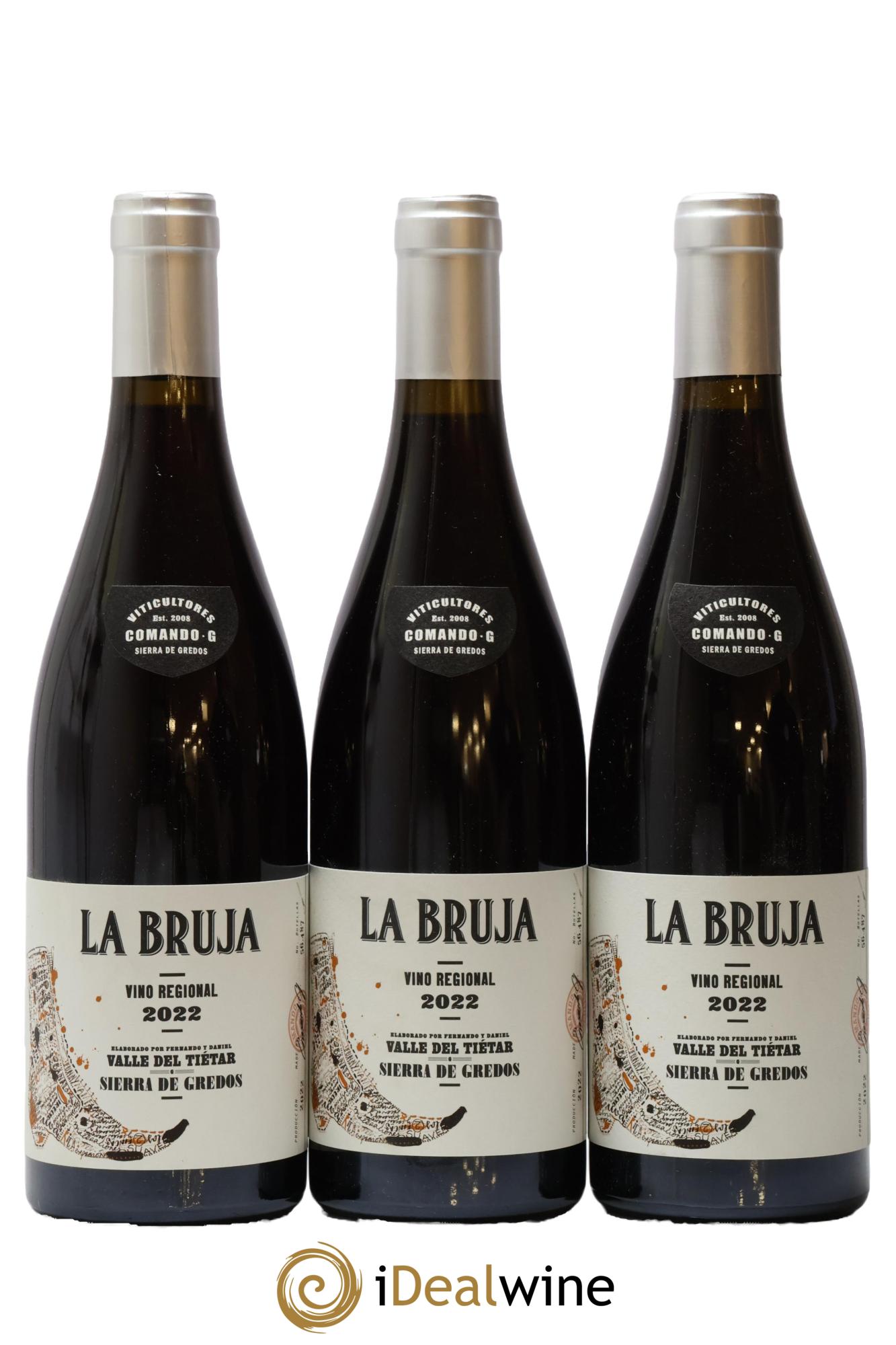 Vinos de Madrid DO Comando G La Bruja de Rozas 2022 - Lot de 3 bouteilles - 0