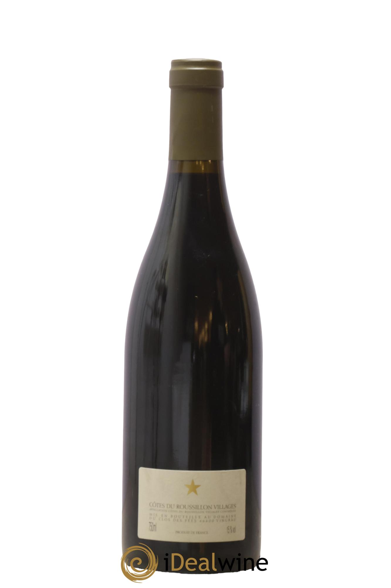 Côtes du Roussillon Villages Clos des Fées Hervé Bizeul 2002 - Lot of 1 bottle - 1