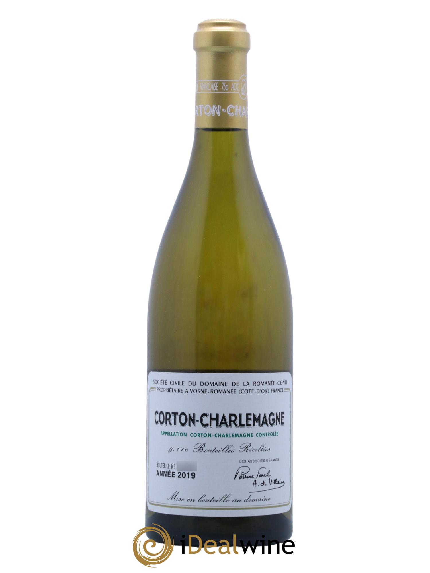 Corton-Charlemagne Grand Cru Domaine de la Romanée-Conti 2019 - Lot de 1 bouteille - 0