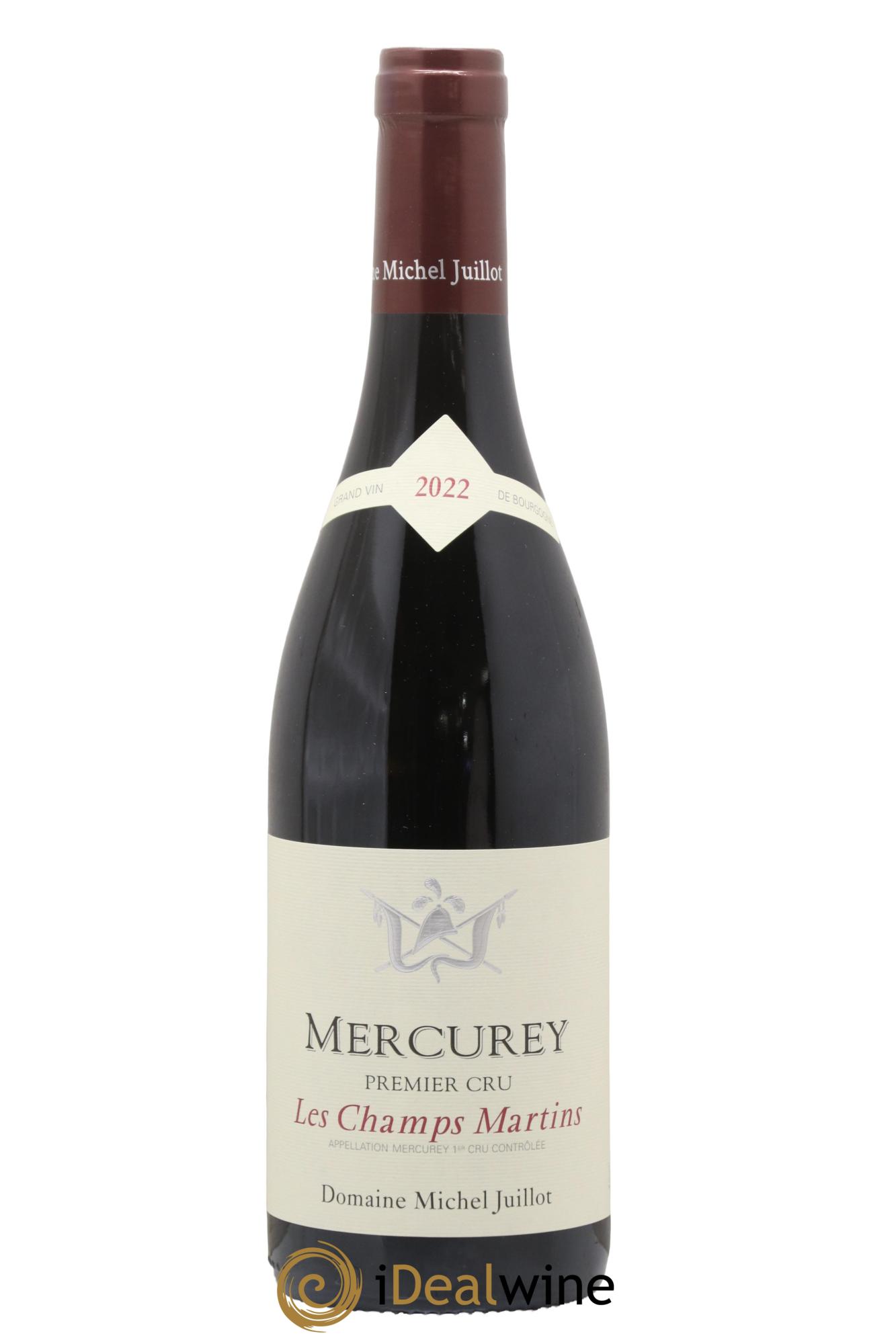 Mercurey 1er Cru Les Champs Martins Michel Juillot (Domaine) 2022 - Lot de 1 bouteille - 0