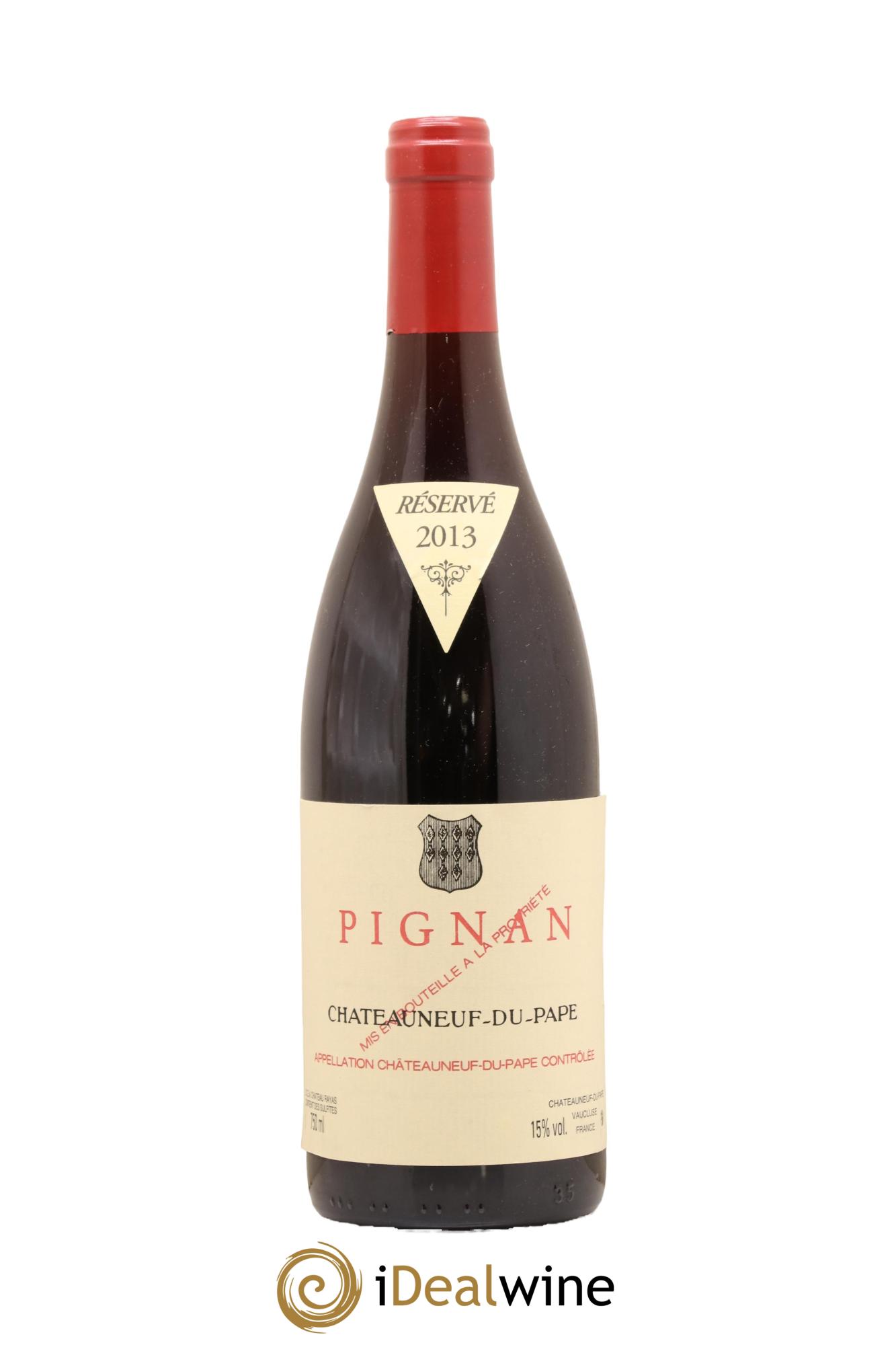 Châteauneuf-du-Pape Pignan Emmanuel Reynaud 2013 - Lot de 1 bouteille - 0