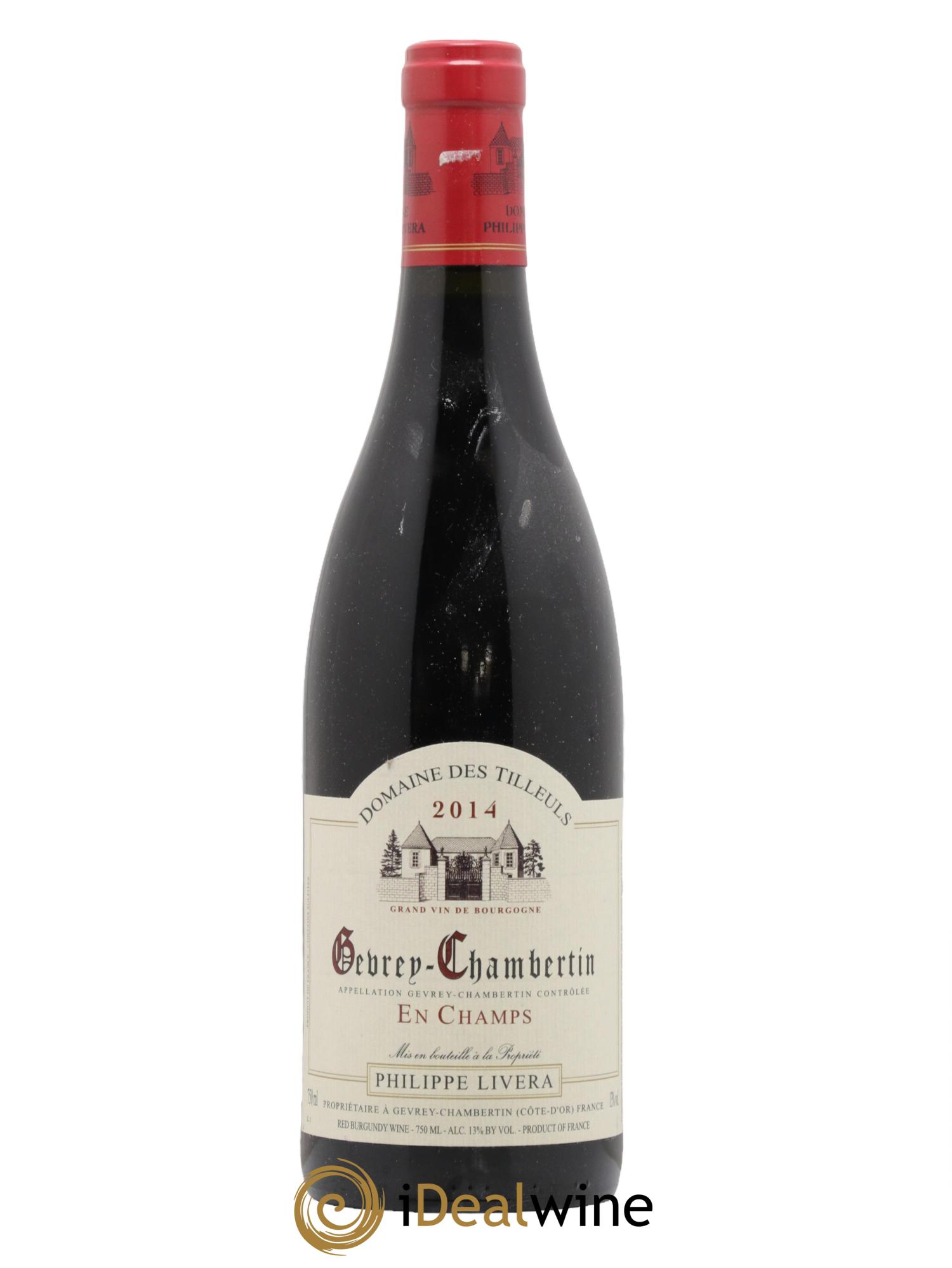 Gevrey-Chambertin En Champs Tilleuls (Domaine des) - Philippe Livera 2014 - Lot de 1 bouteille - 0