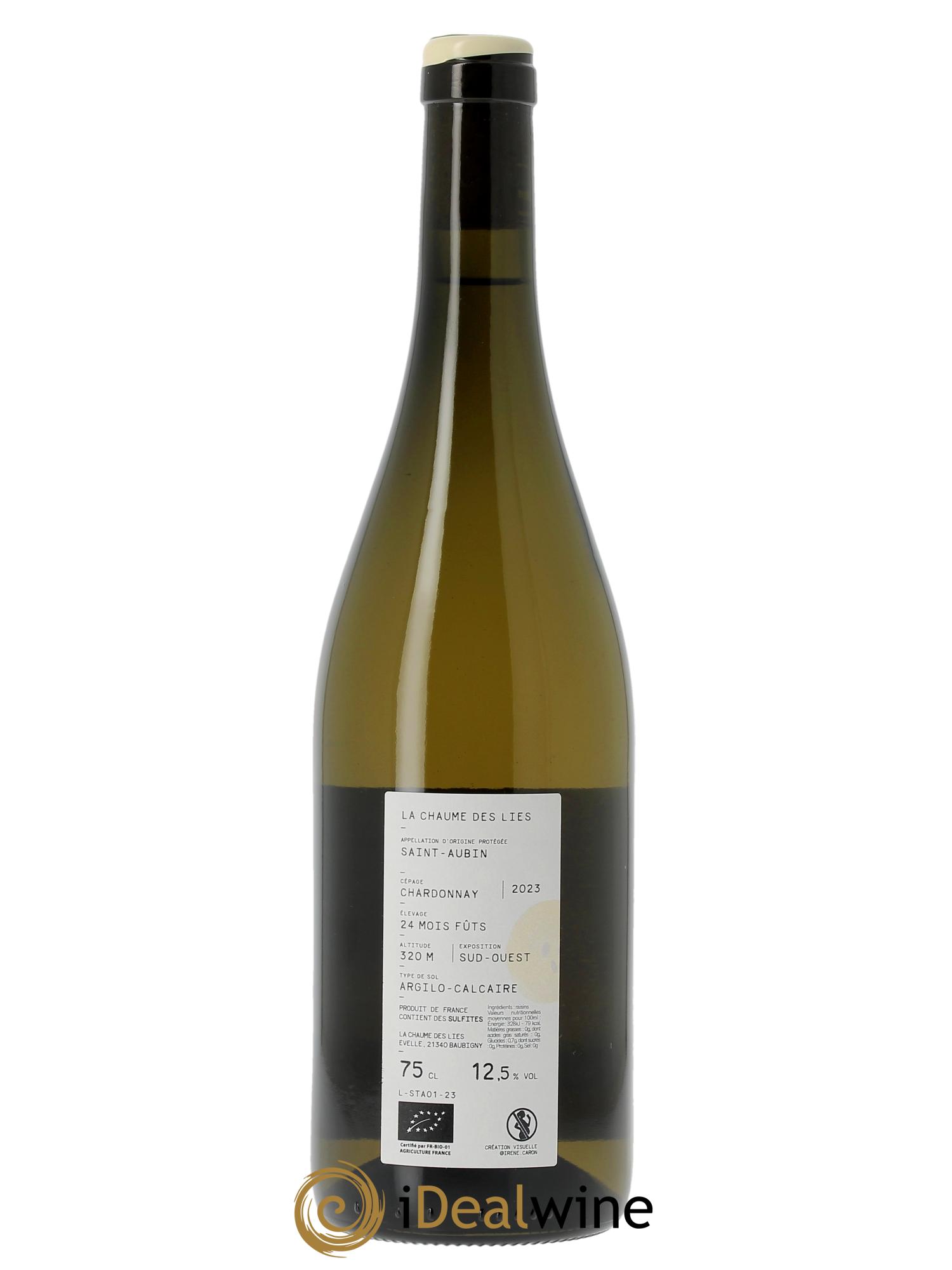Saint-Aubin La Chaume des Lies  2023 - Lot de 1 bouteille - 1