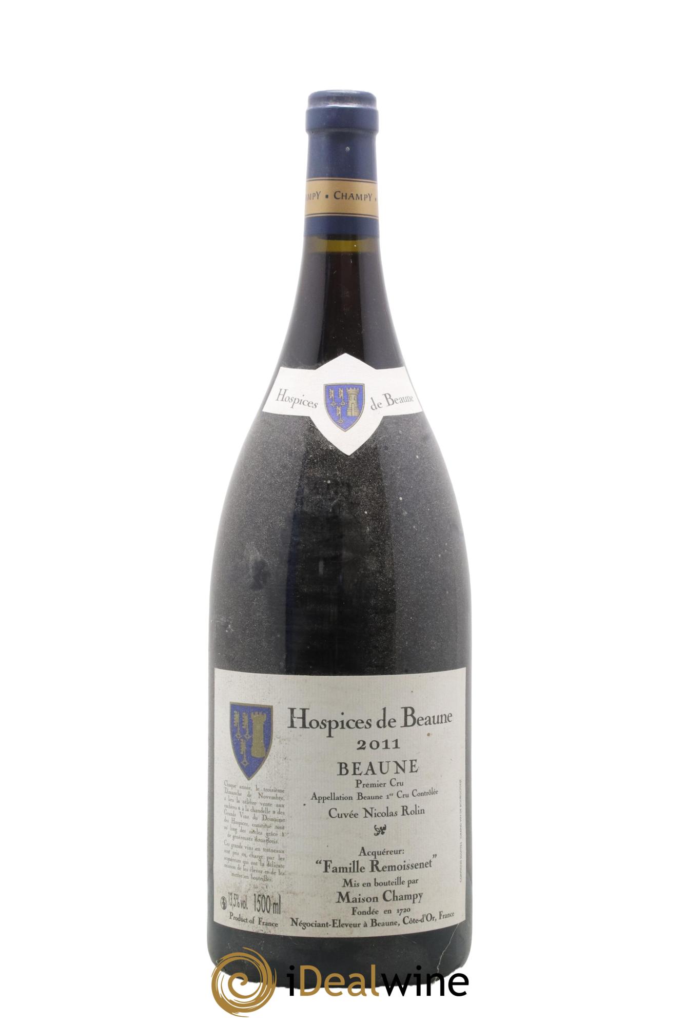 Beaune 1er Cru Cuvée Nicolas Rolin Hospices de Beaune 2011 - Lot de 1 magnum - 0