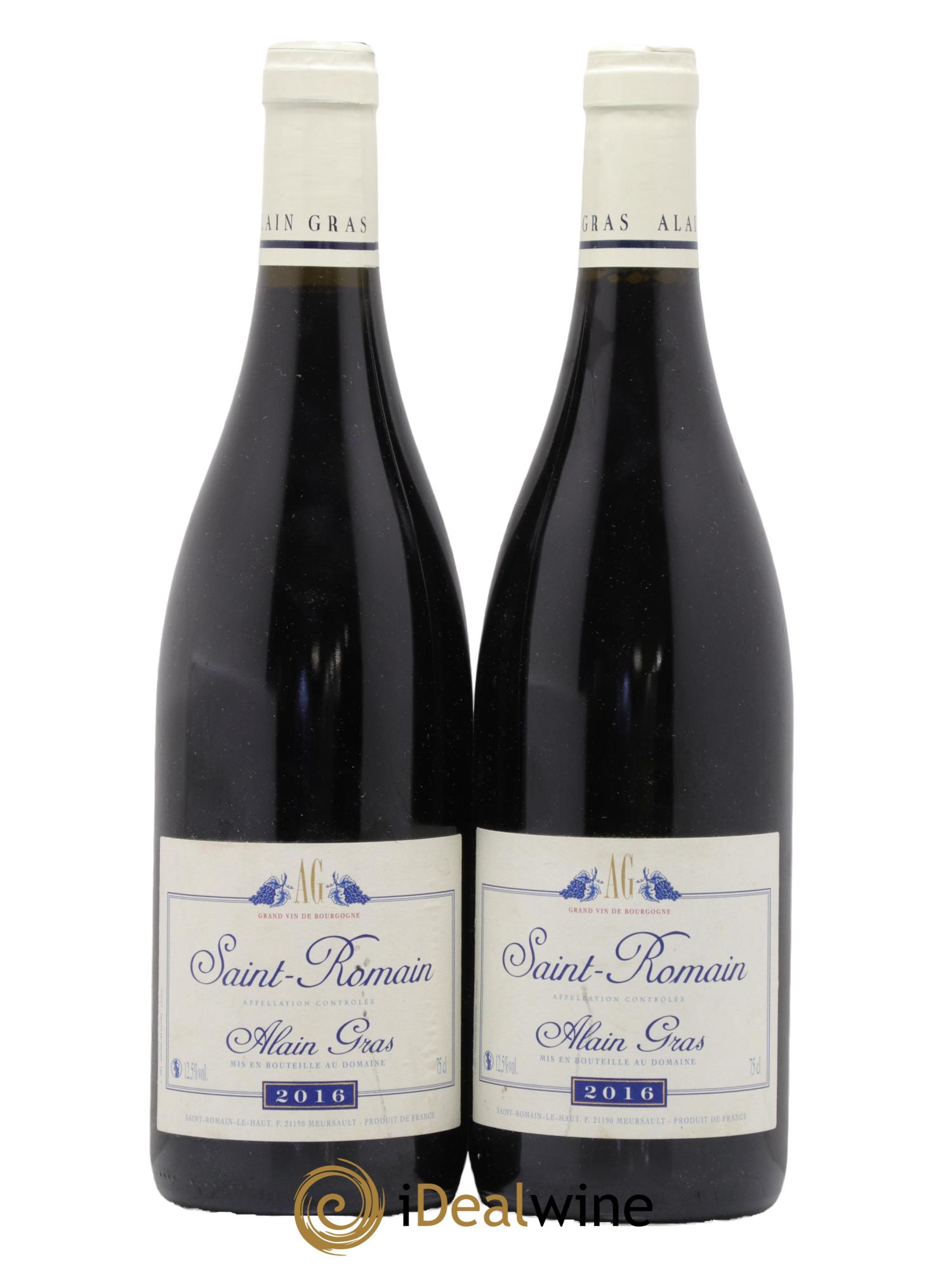 Saint-Romain Alain Gras 2016 - Lot de 2 bouteilles - 0