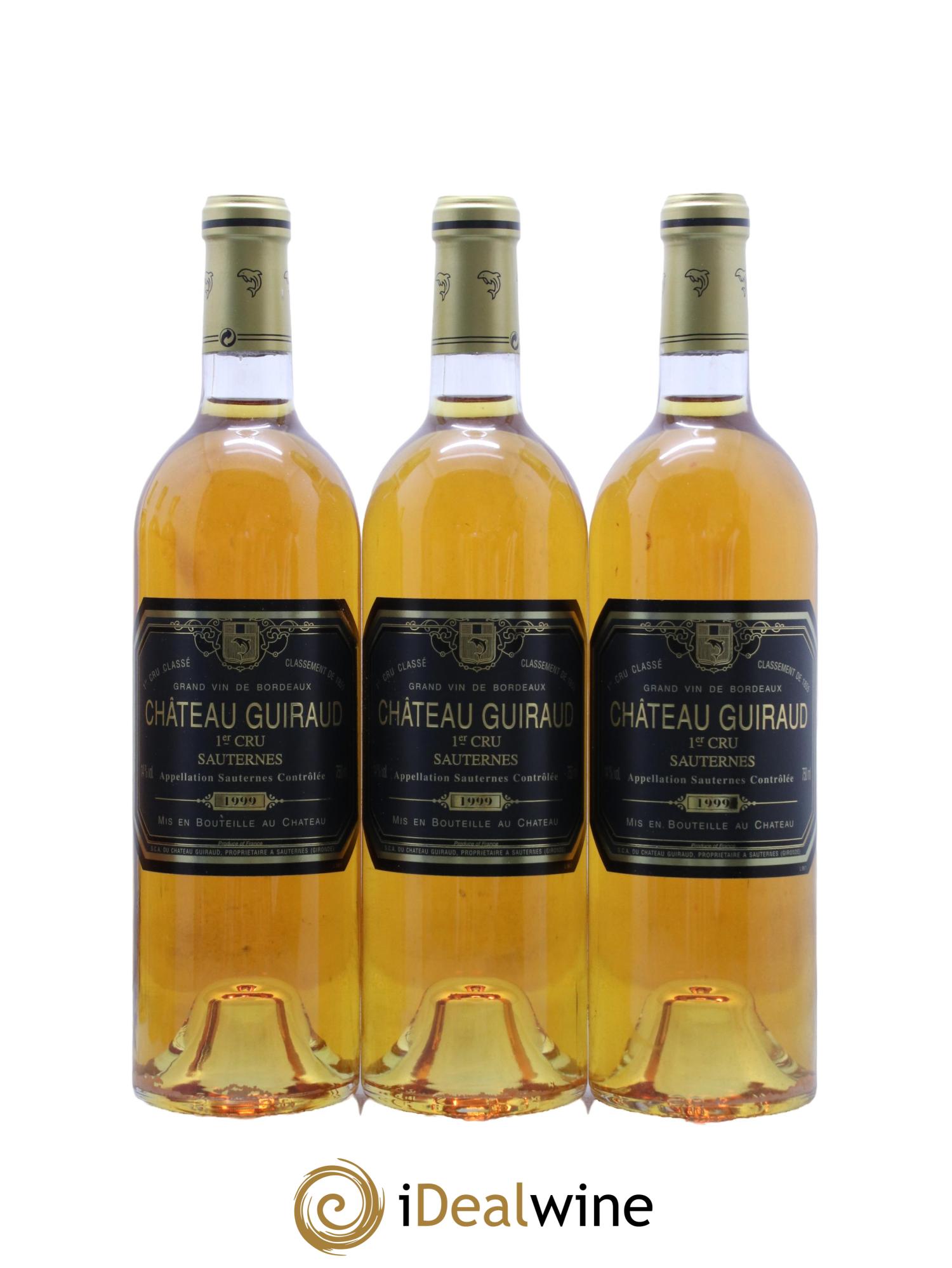 Château Guiraud 1er Grand Cru Classé 1999 - Lotto di 12 bottiglie - 3
