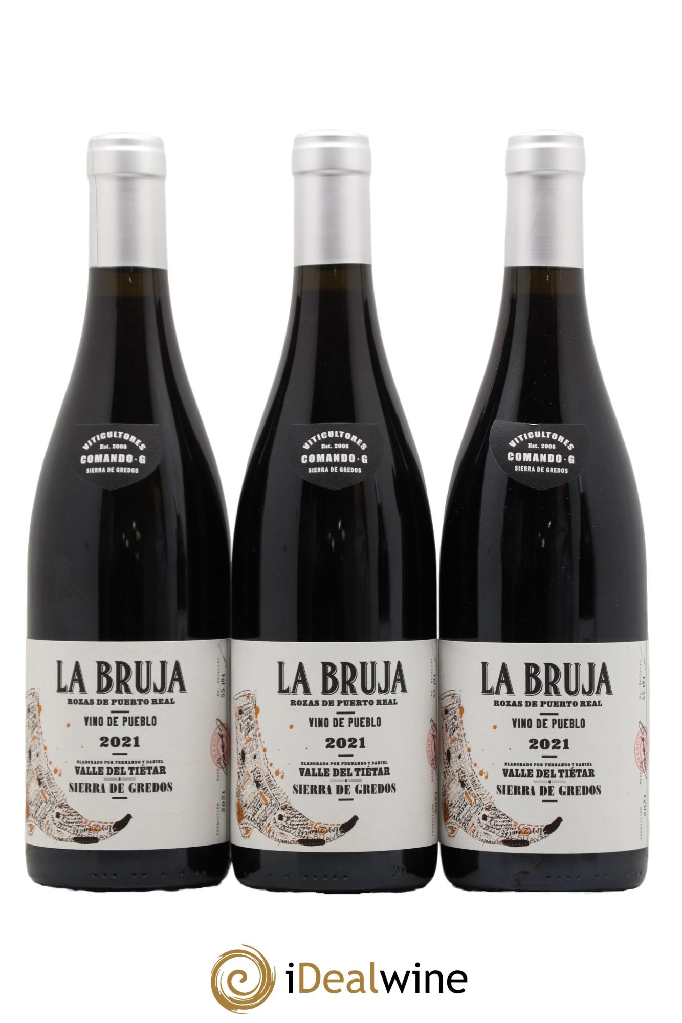 Vinos de Madrid DO Comando G La Bruja de Rozas 2021 - Lot de 3 bouteilles - 0