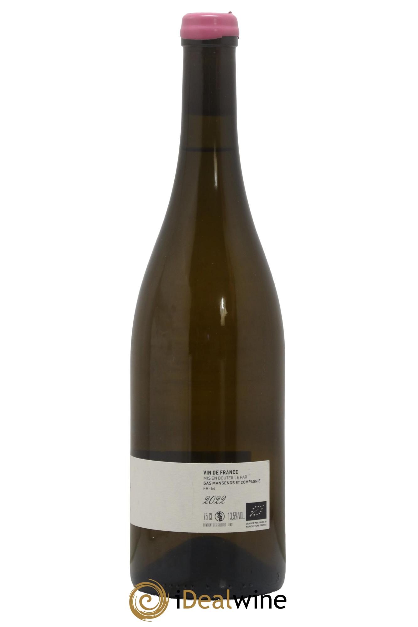 Vin de France Mansengs Jean-Baptiste Semmartin 2022 - Lot of 1 bottle - 1