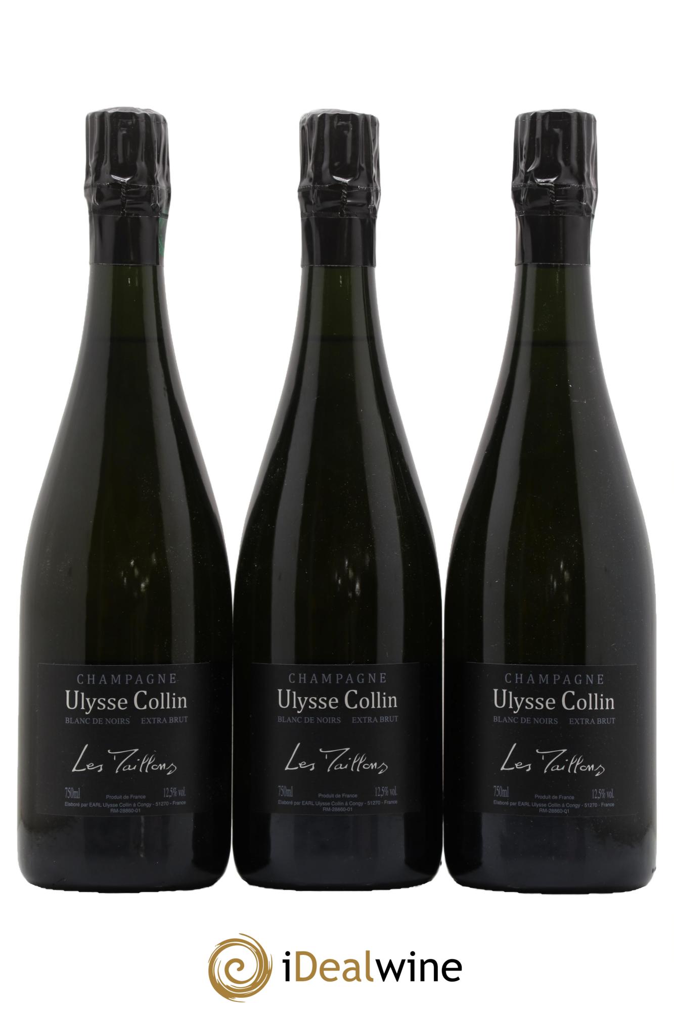 Les Maillons Blanc de Noirs Extra-Brut Ulysse Collin - Lot de 3 bouteilles - 0