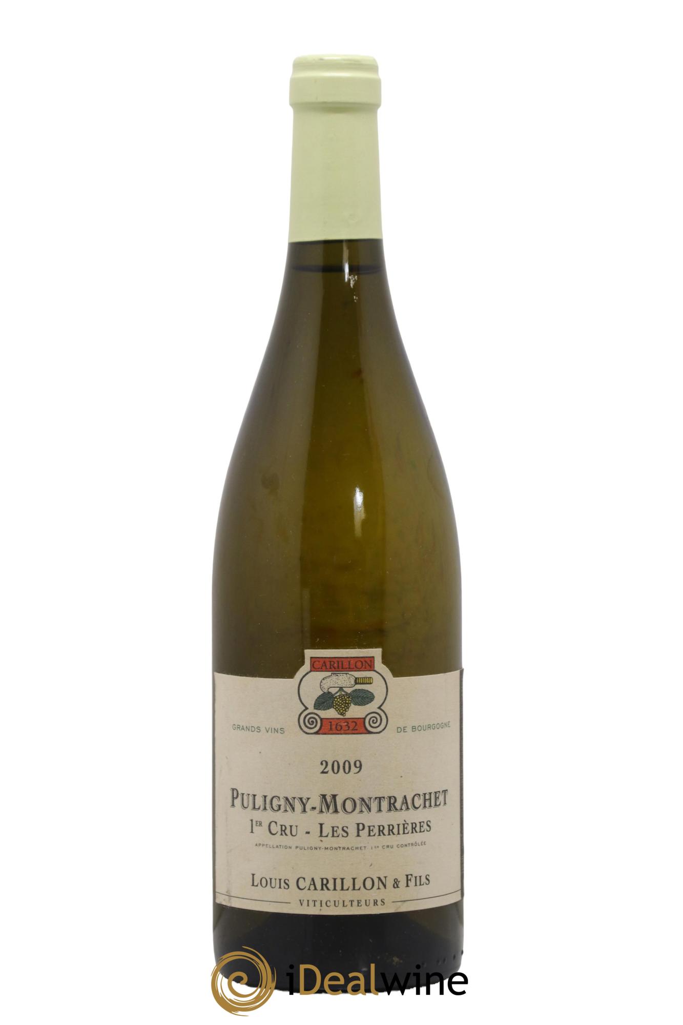 Puligny-Montrachet 1er Cru Les Perrières Louis Carillon & Fils 2009 - Lot de 1 bouteille - 0