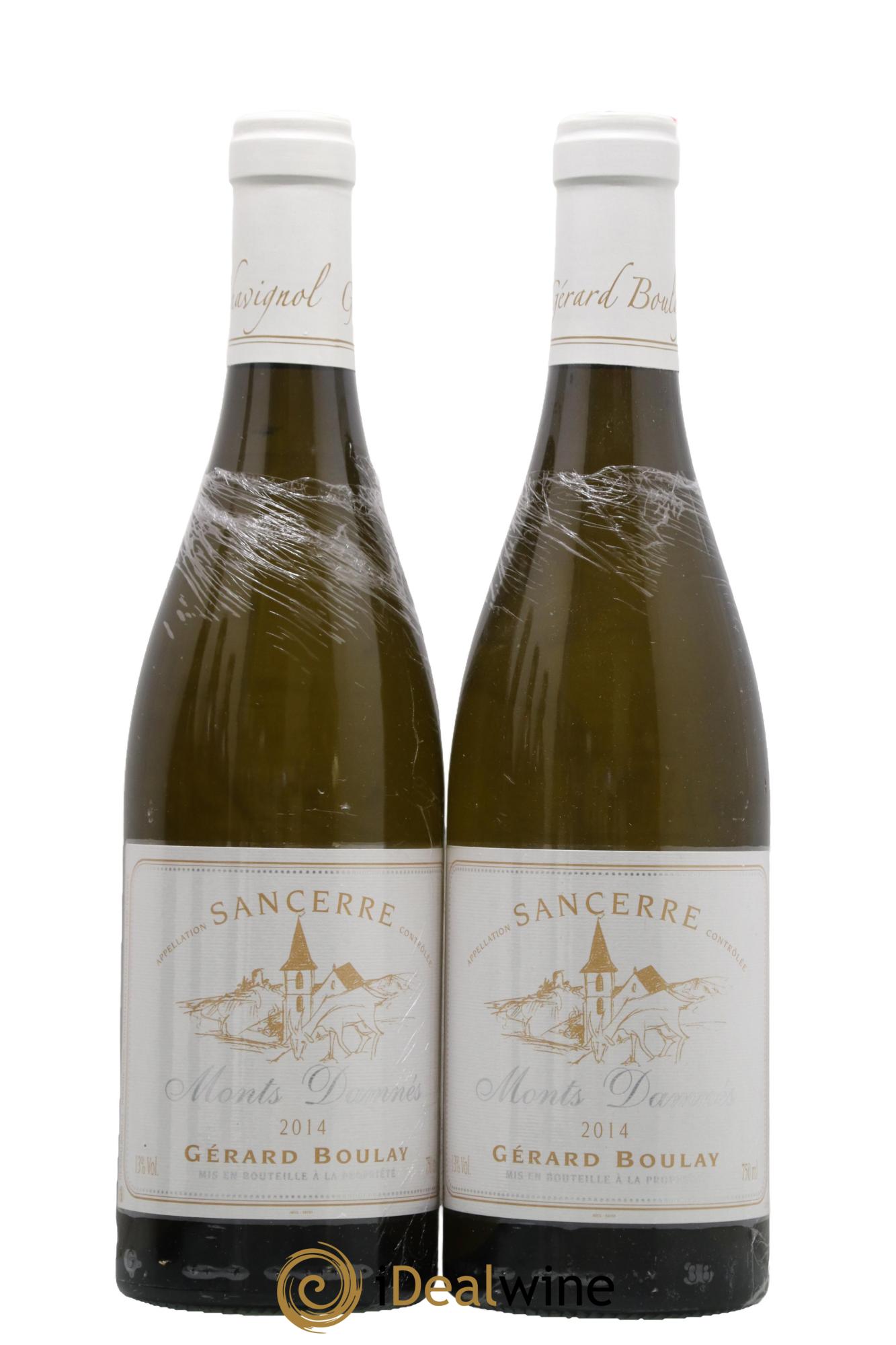 Sancerre Monts Damnés Gérard Boulay 2014 - Lot de 2 bouteilles - 0