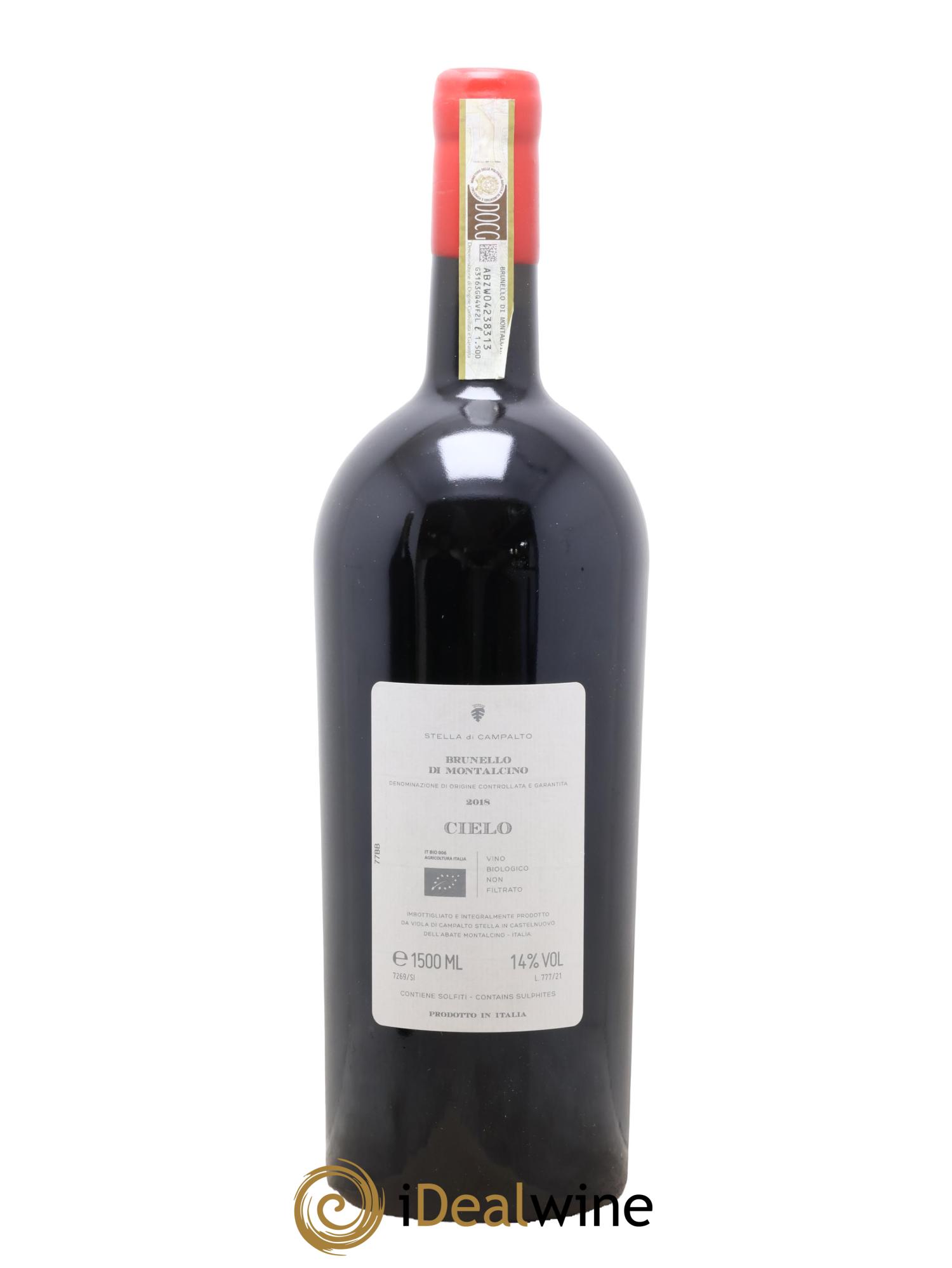 Brunello di Montalcino DOCG Cielo Podere S. Giuseppe Stella di Campalto 2018 - Posten von 1 Magnum - 1