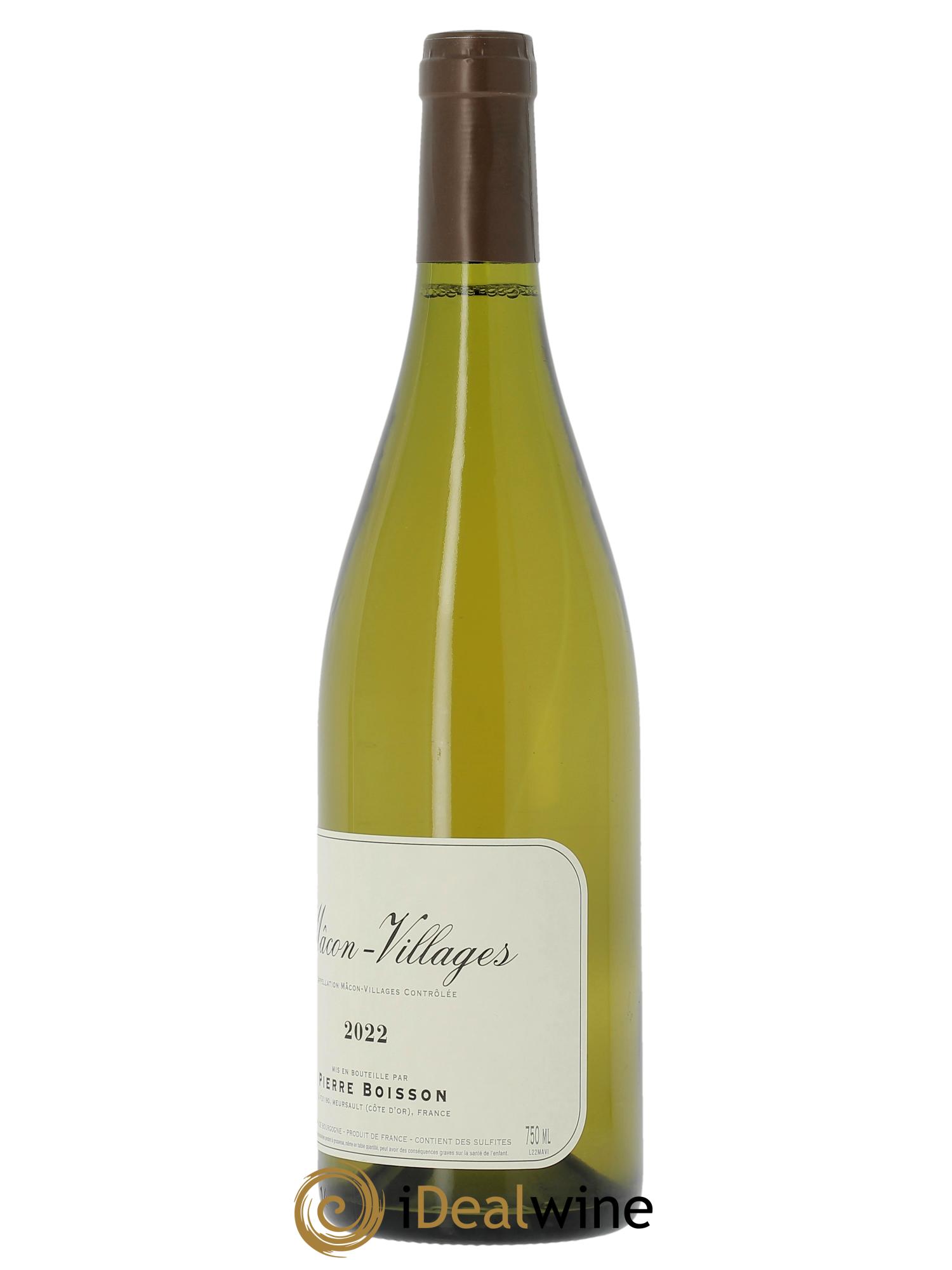 Mâcon-Villages Pierre Boisson 2022 - Lot de 1 bouteille - 1