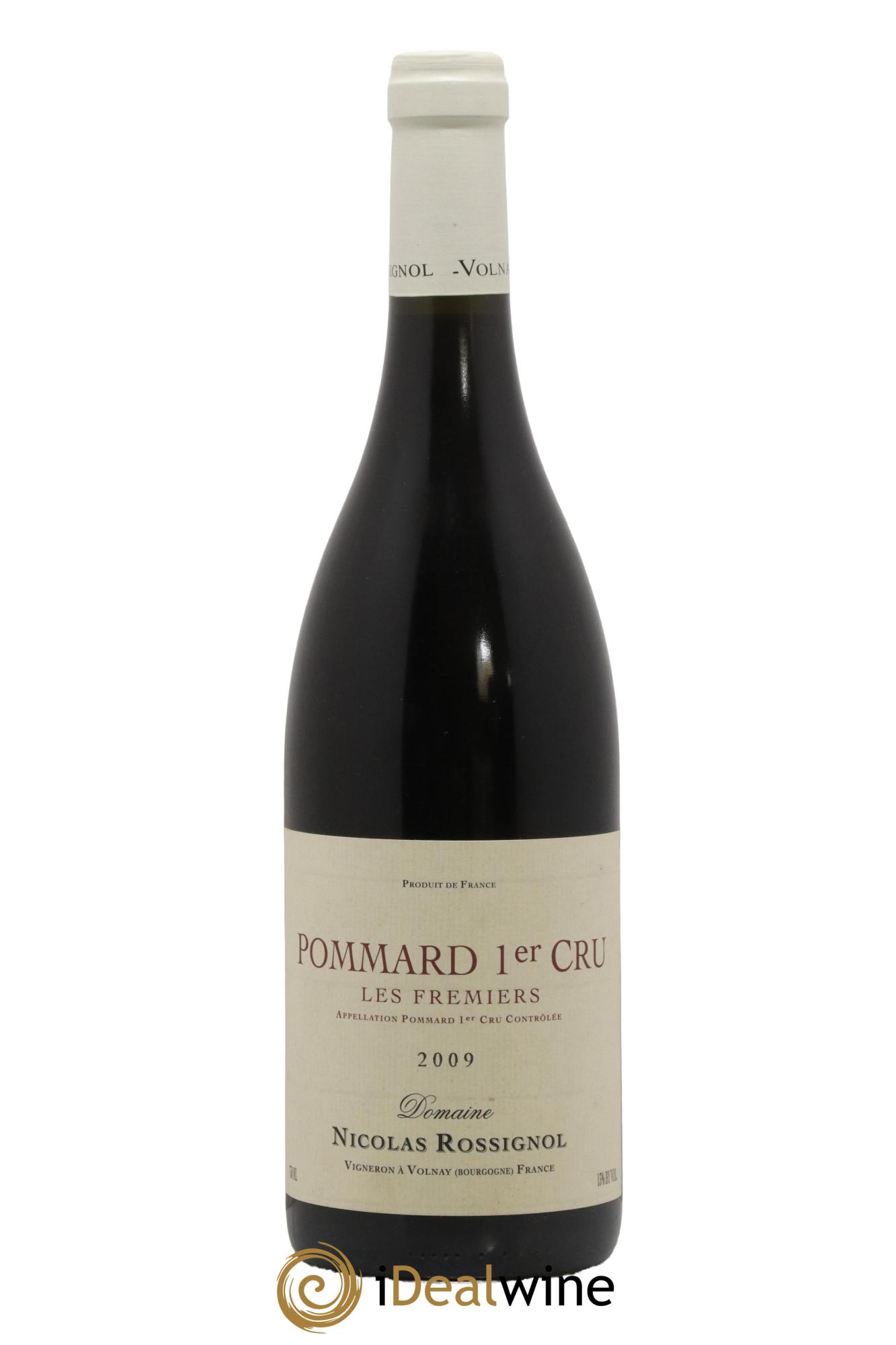 Pommard 1er Cru Les Fremiers Domaine Nicolas Rossignol 2009 - Lot de 1 bouteille - 0