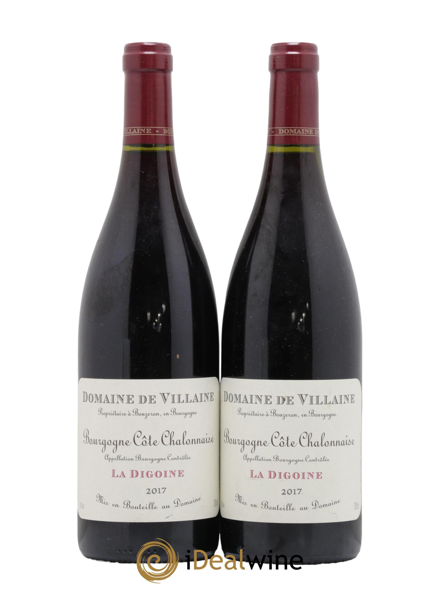 Bourgogne La Digoine Domaine de Villaine 2017 - Lot de 2 bouteilles - 0